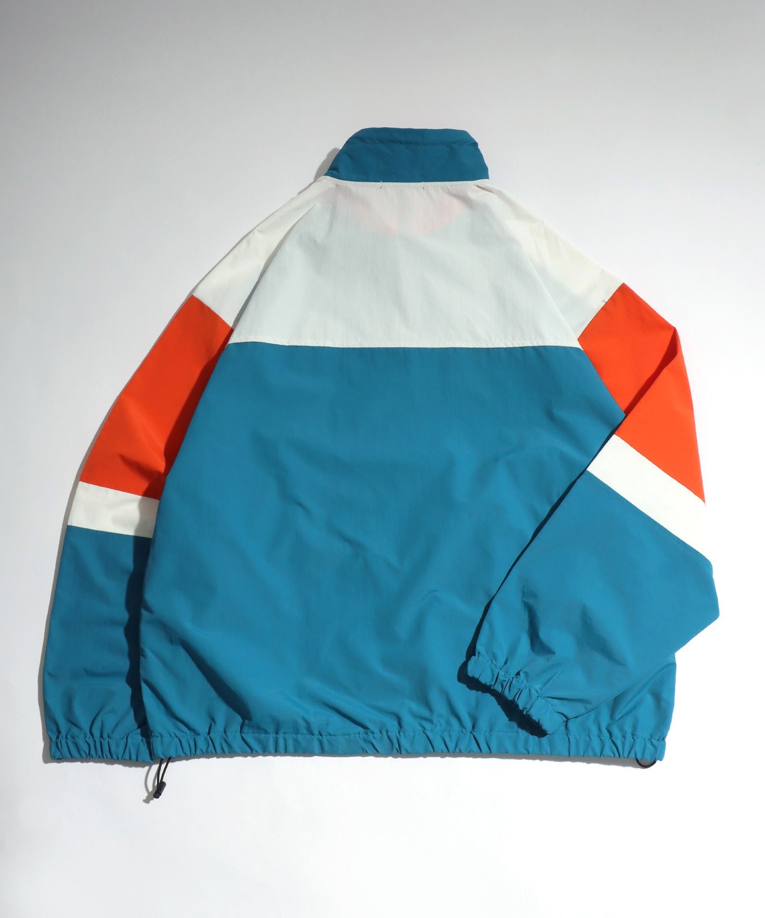 Salong hameu 【Salong hameu】 Nylon Anorak Jacket / Half-Zip Stand Neck Pullover / Light Outerwear Men's Women's Retro