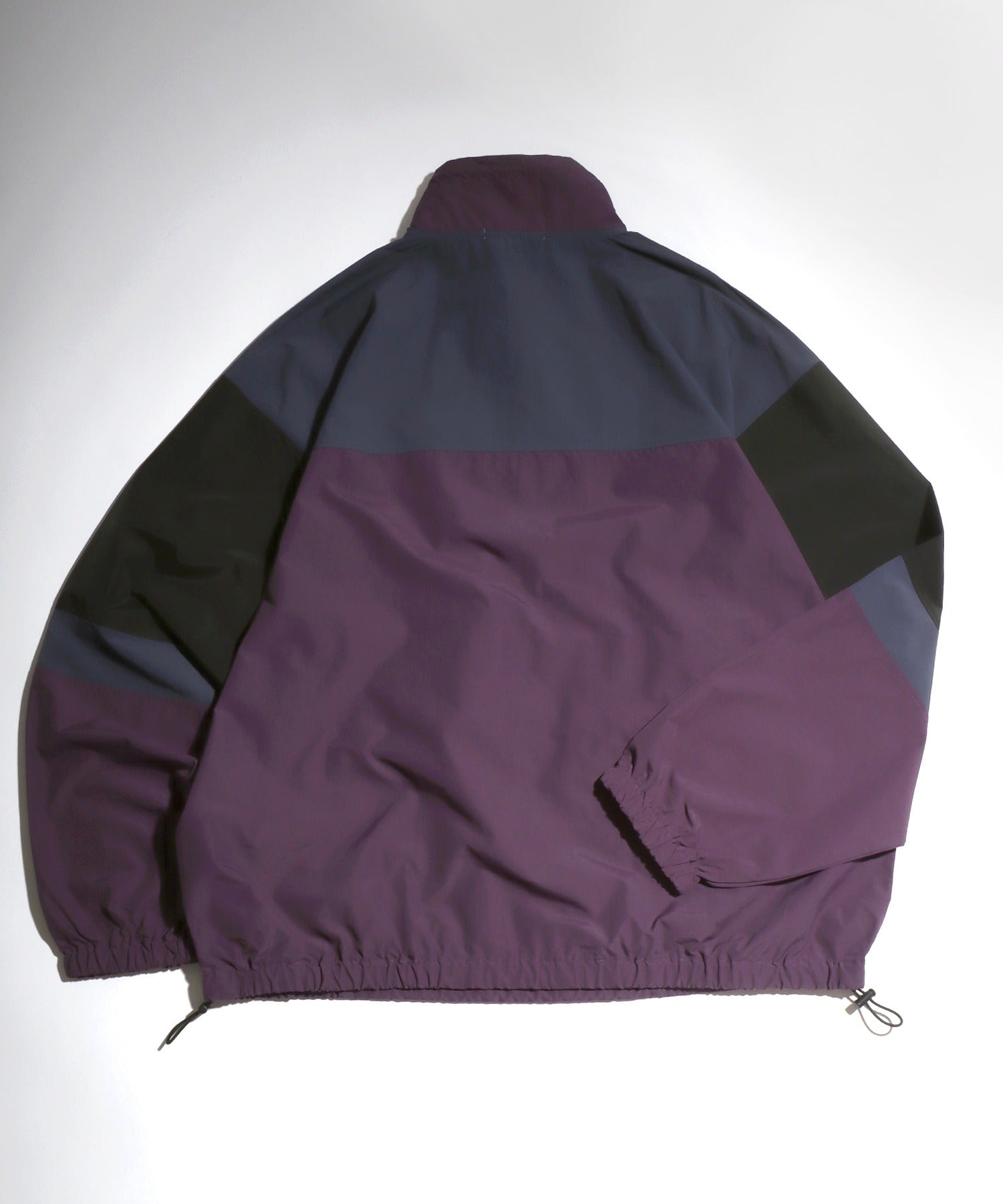 Salong hameu 【Salong hameu】 Nylon Anorak Jacket / Half-Zip Stand Neck Pullover / Light Outerwear Men's Women's Retro