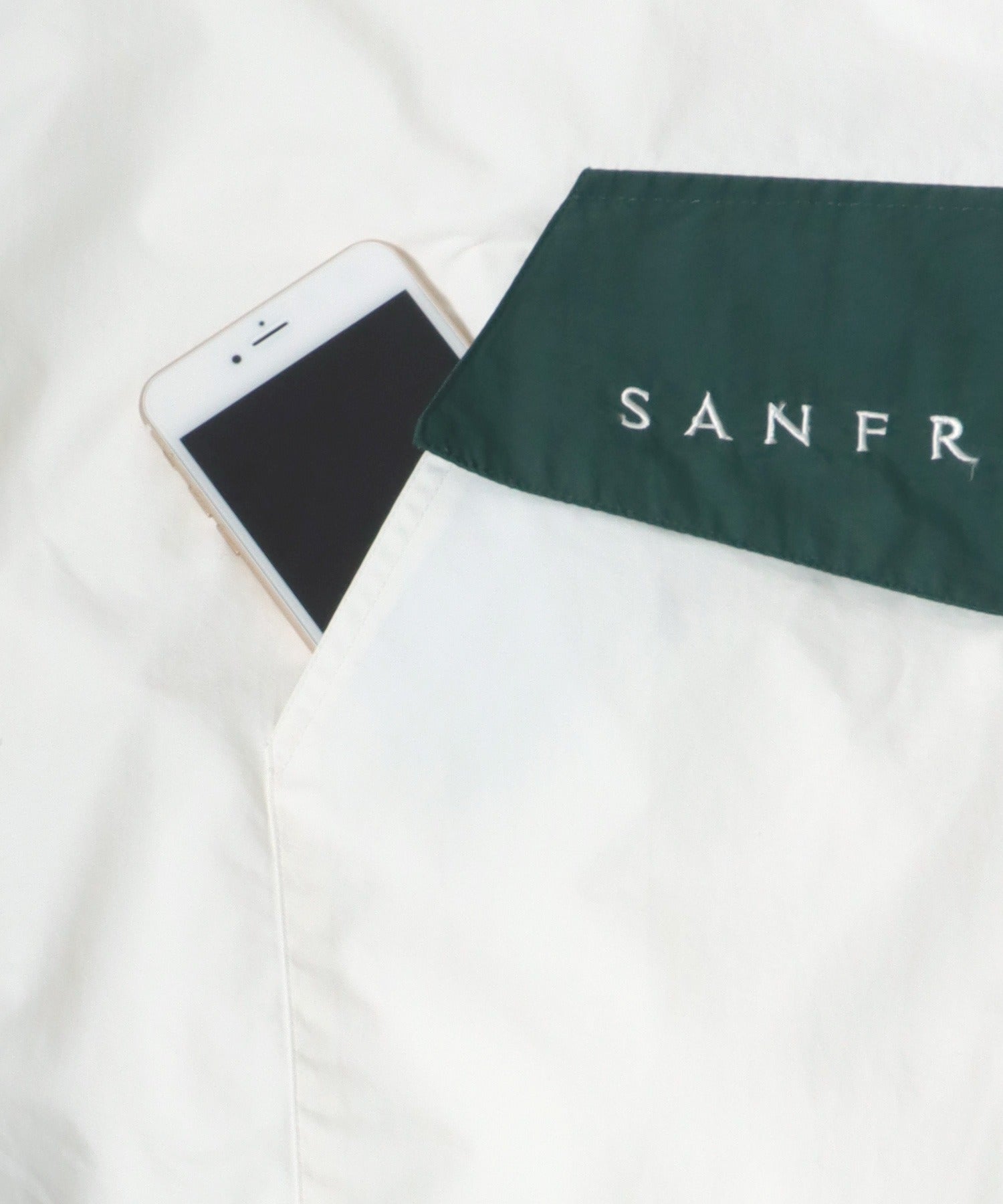 Salong hameu 【Salong hameu】 Nylon Anorak Jacket / Half-Zip Stand Neck Pullover / Light Outerwear Men's Women's Retro
