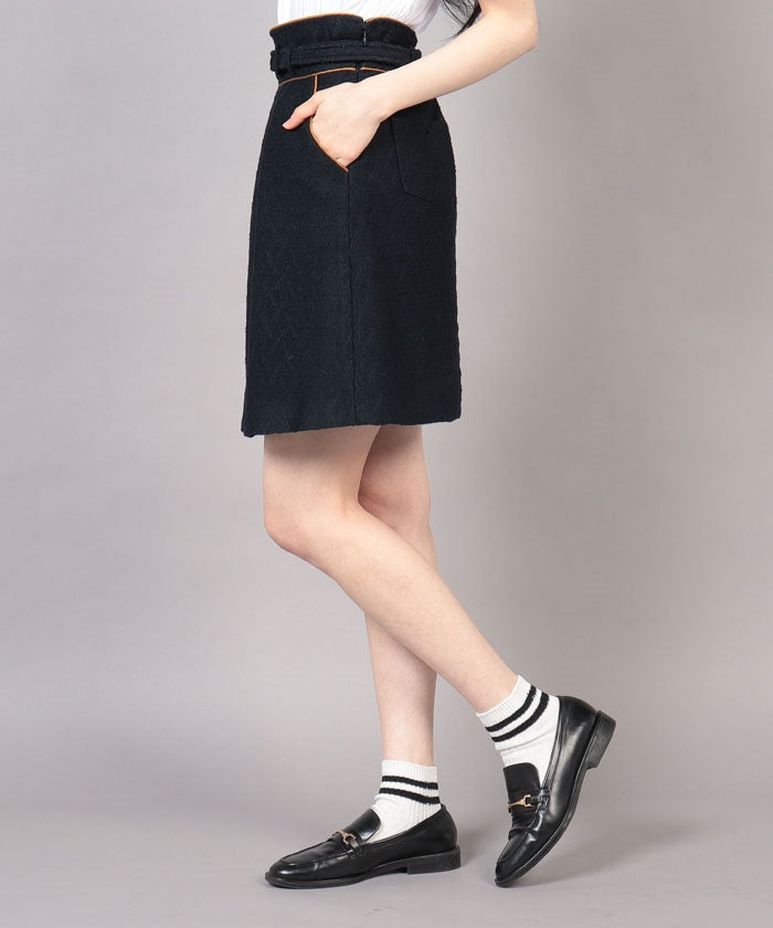 Supreme.La.La. High Waist Mini Skirt