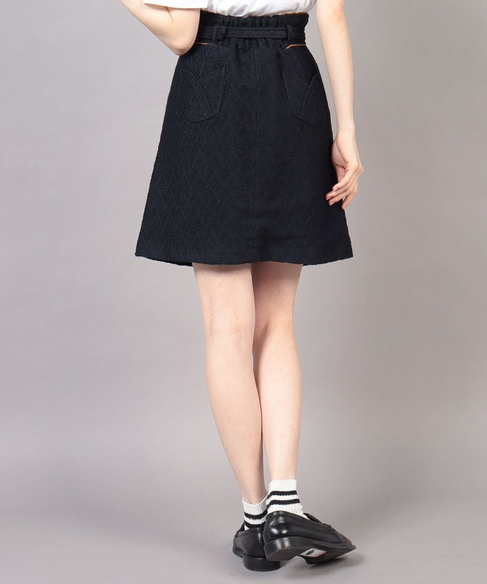 Supreme.La.La. High Waist Mini Skirt