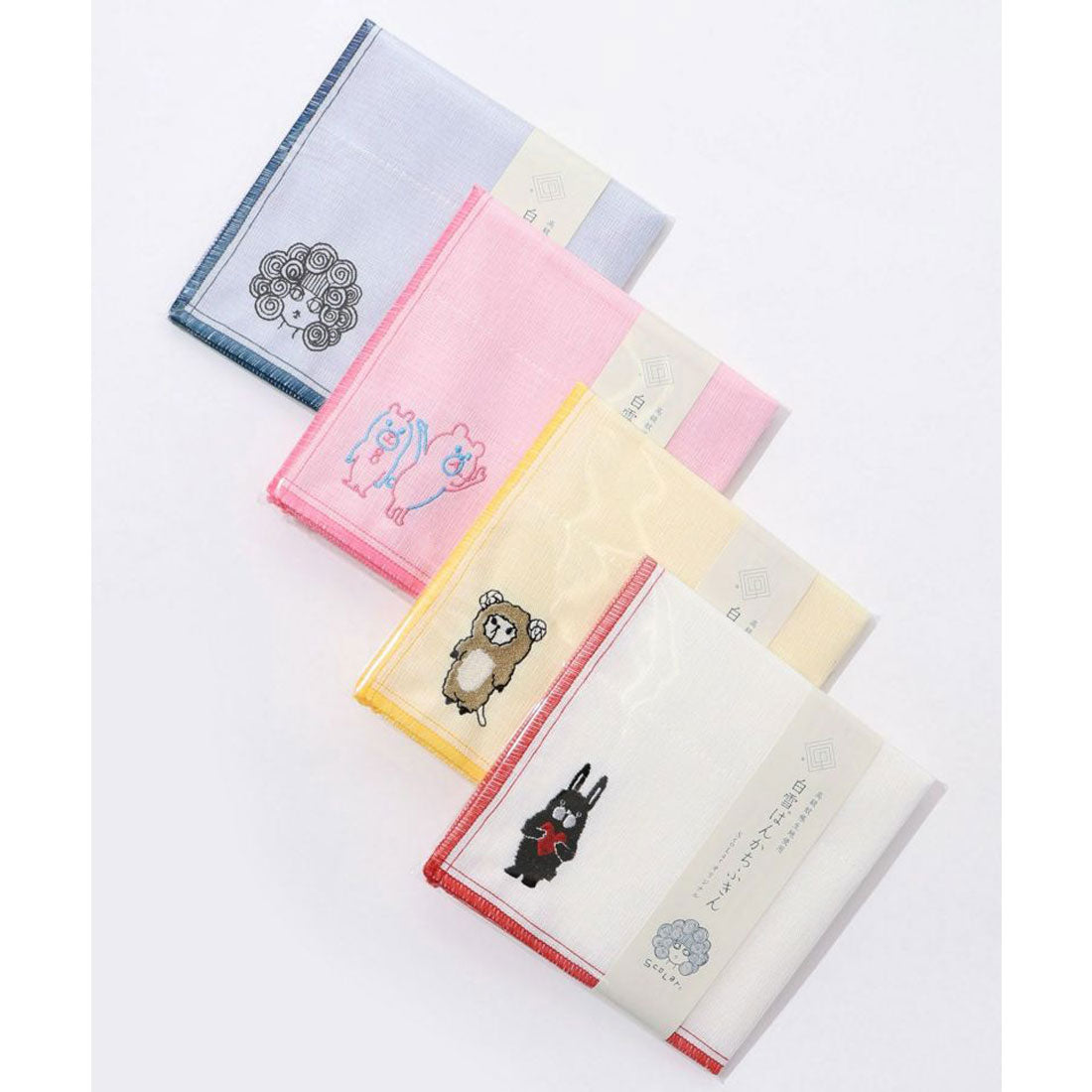 ScoLar ScoLar ScoLar Embroidered Snow White Handkerchief