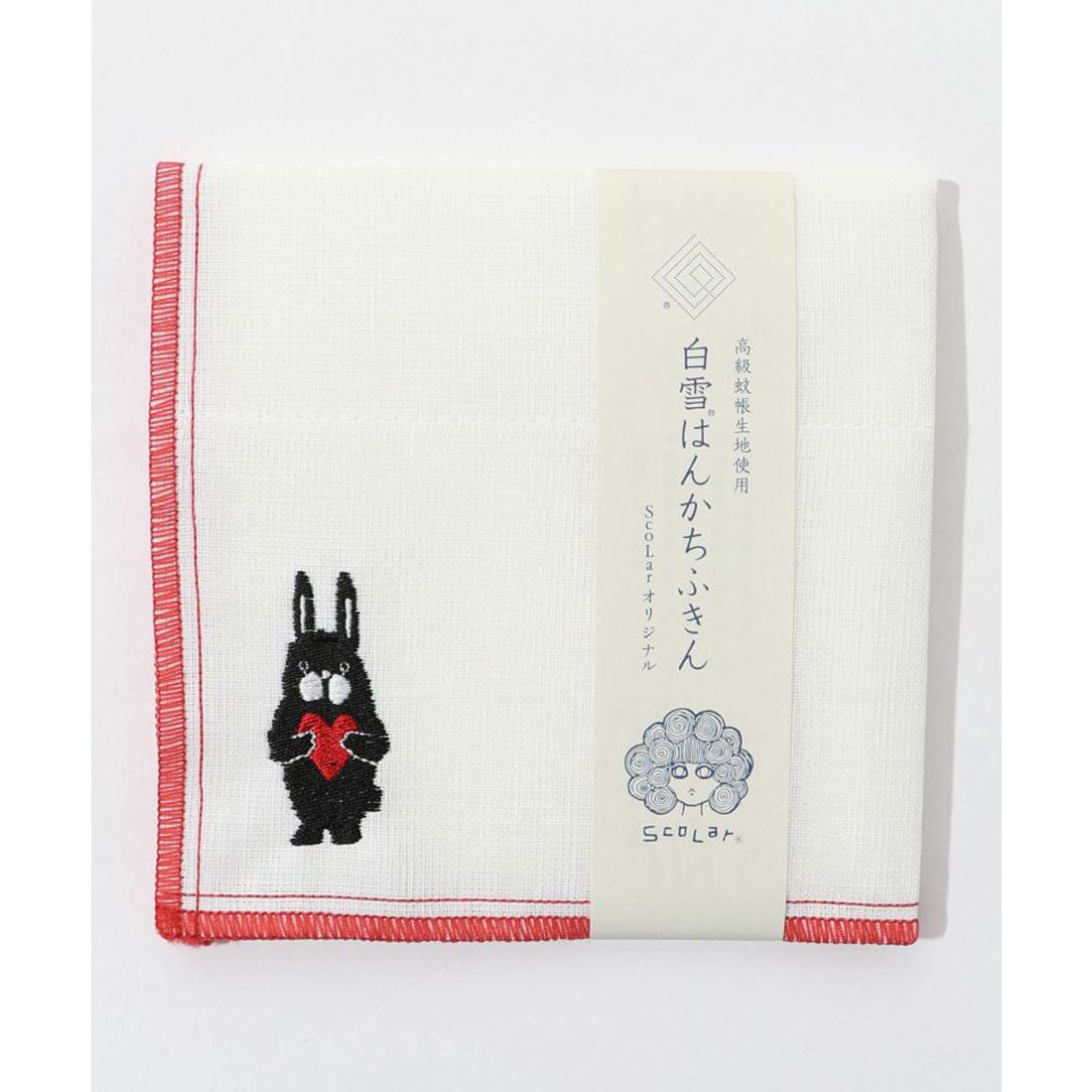 ScoLar ScoLar ScoLar Embroidered Snow White Handkerchief