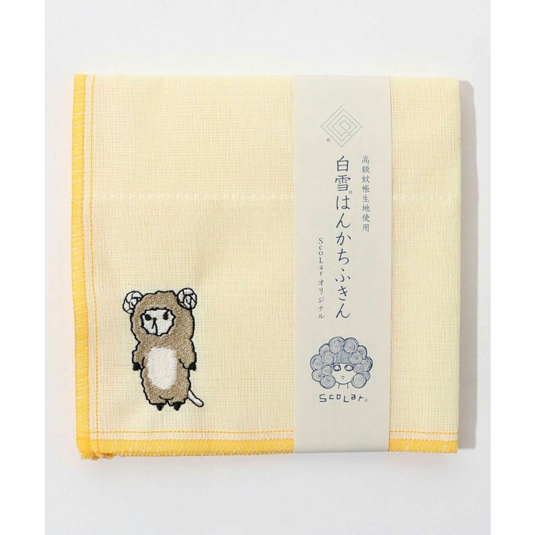 ScoLar ScoLar ScoLar Embroidered Snow White Handkerchief