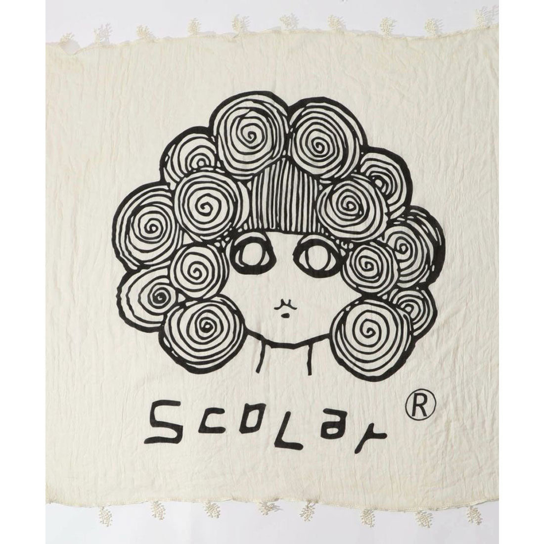 スカラー ScoLar スカラーちゃんストール （アイボリー） アイボリー