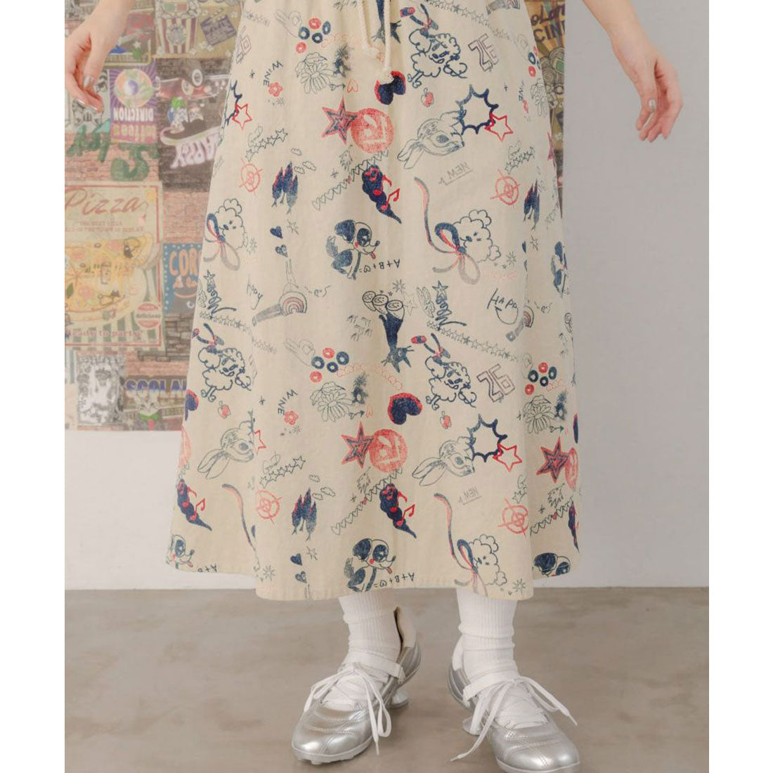 ScoLar Vintage-style Twill Skirt for Dogs and Cats