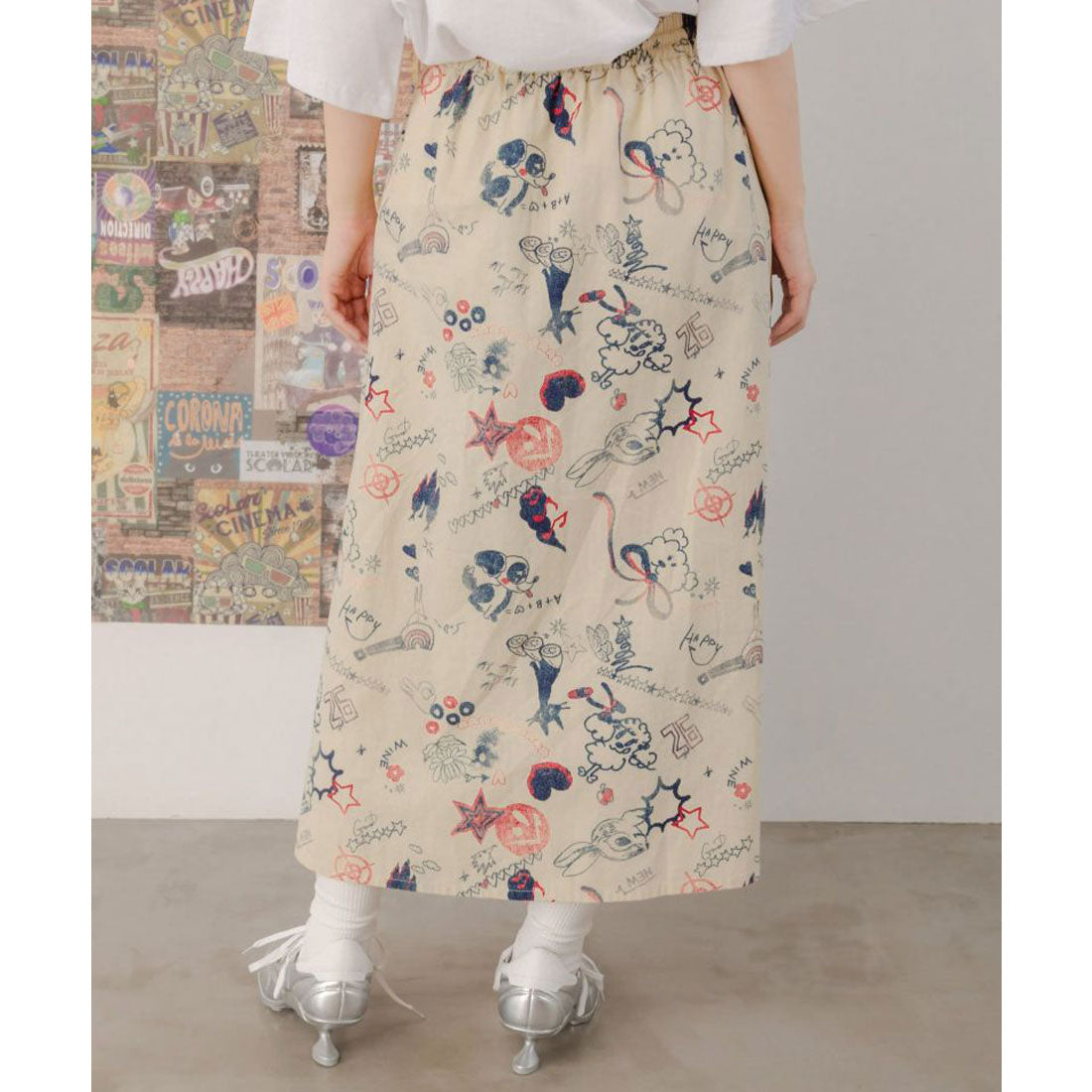 ScoLar Vintage-style Twill Skirt for Dogs and Cats