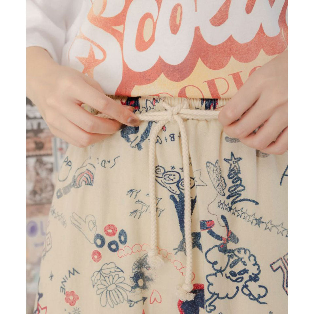 ScoLar Vintage-style Twill Skirt for Dogs and Cats