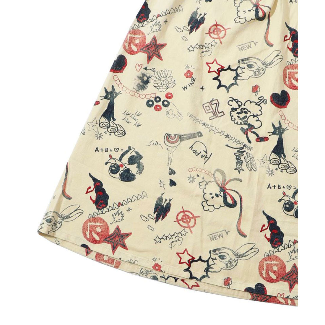 ScoLar Vintage-style Twill Skirt for Dogs and Cats