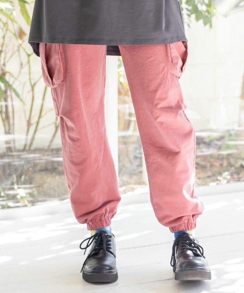 ScoLar ScoLar Embroidered Mini Fleece Cargo Pants