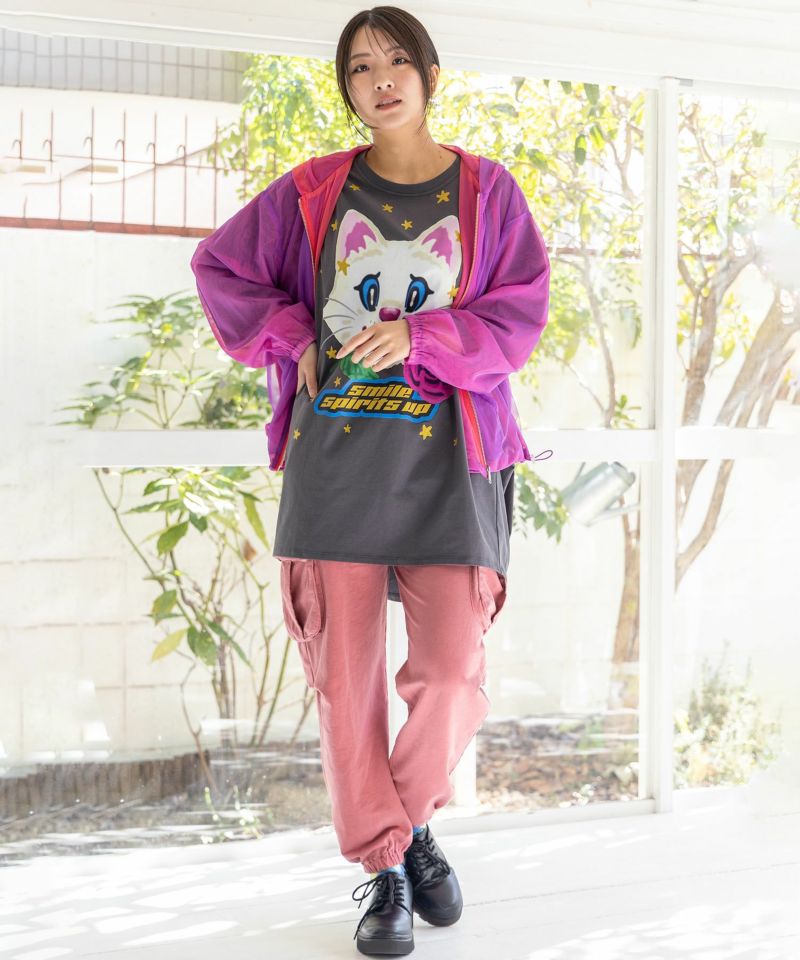 ScoLar ScoLar Embroidered Mini Fleece Cargo Pants