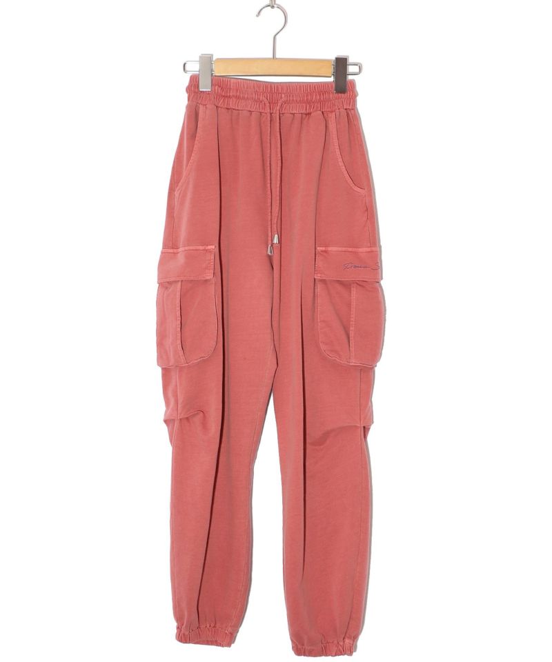 ScoLar ScoLar Embroidered Mini Fleece Cargo Pants