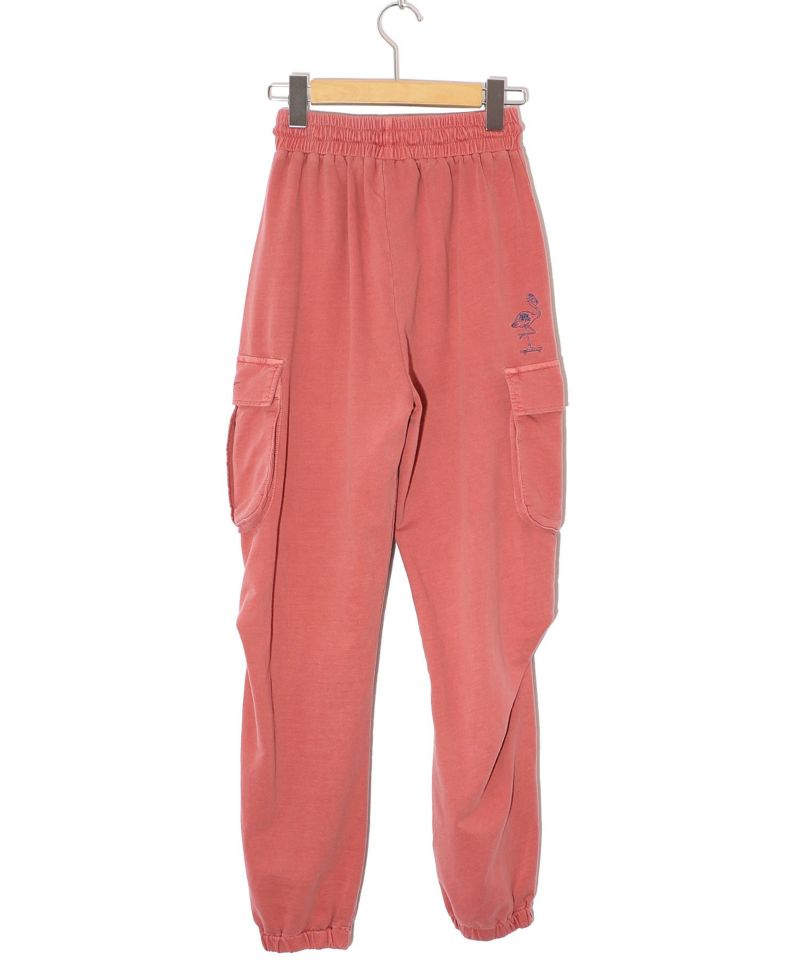 ScoLar ScoLar Embroidered Mini Fleece Cargo Pants