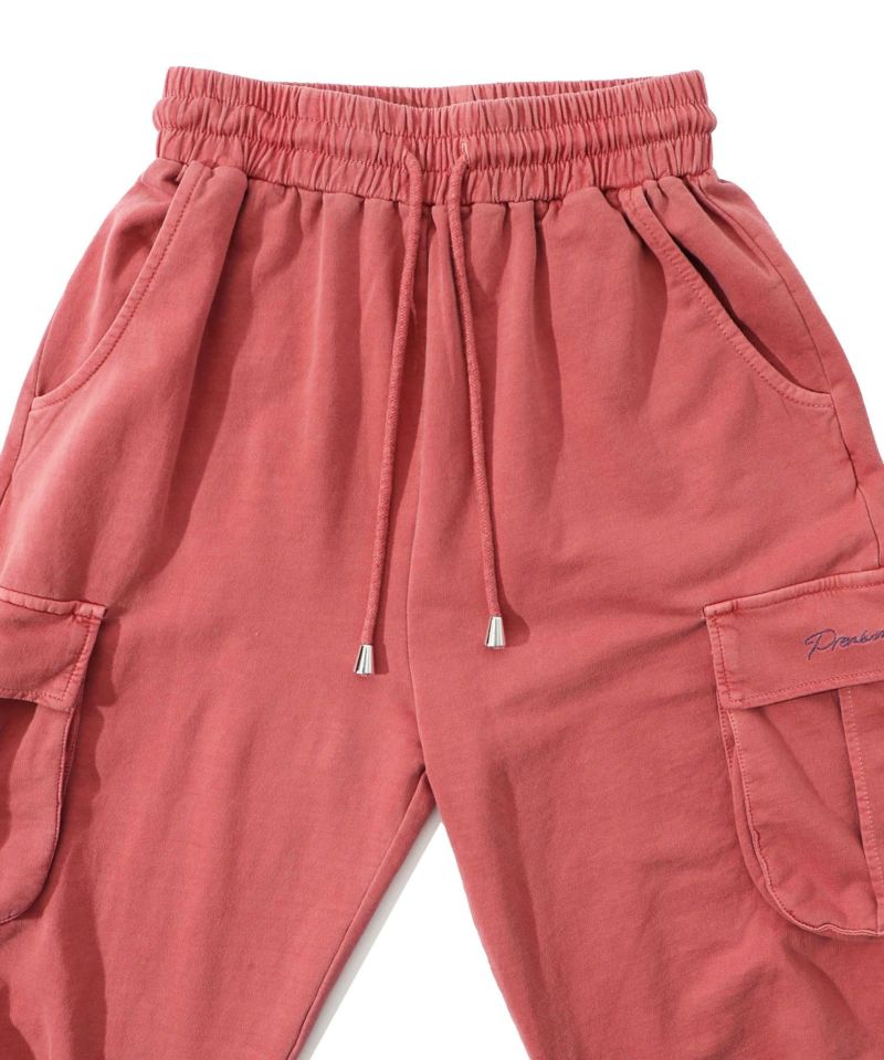ScoLar ScoLar Embroidered Mini Fleece Cargo Pants