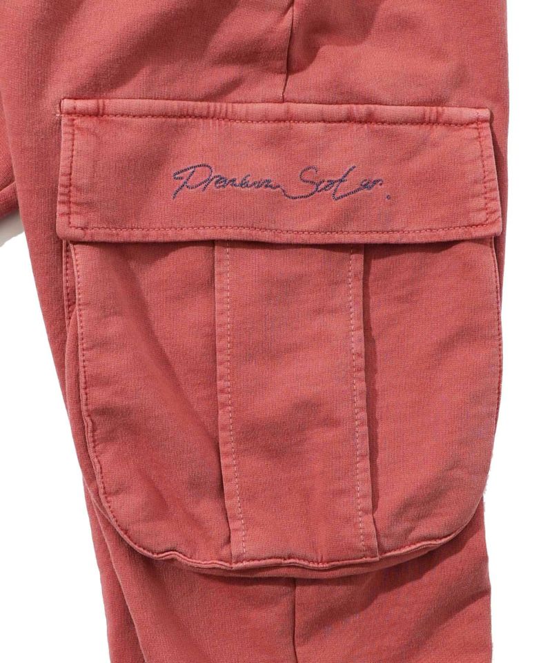 ScoLar ScoLar Embroidered Mini Fleece Cargo Pants