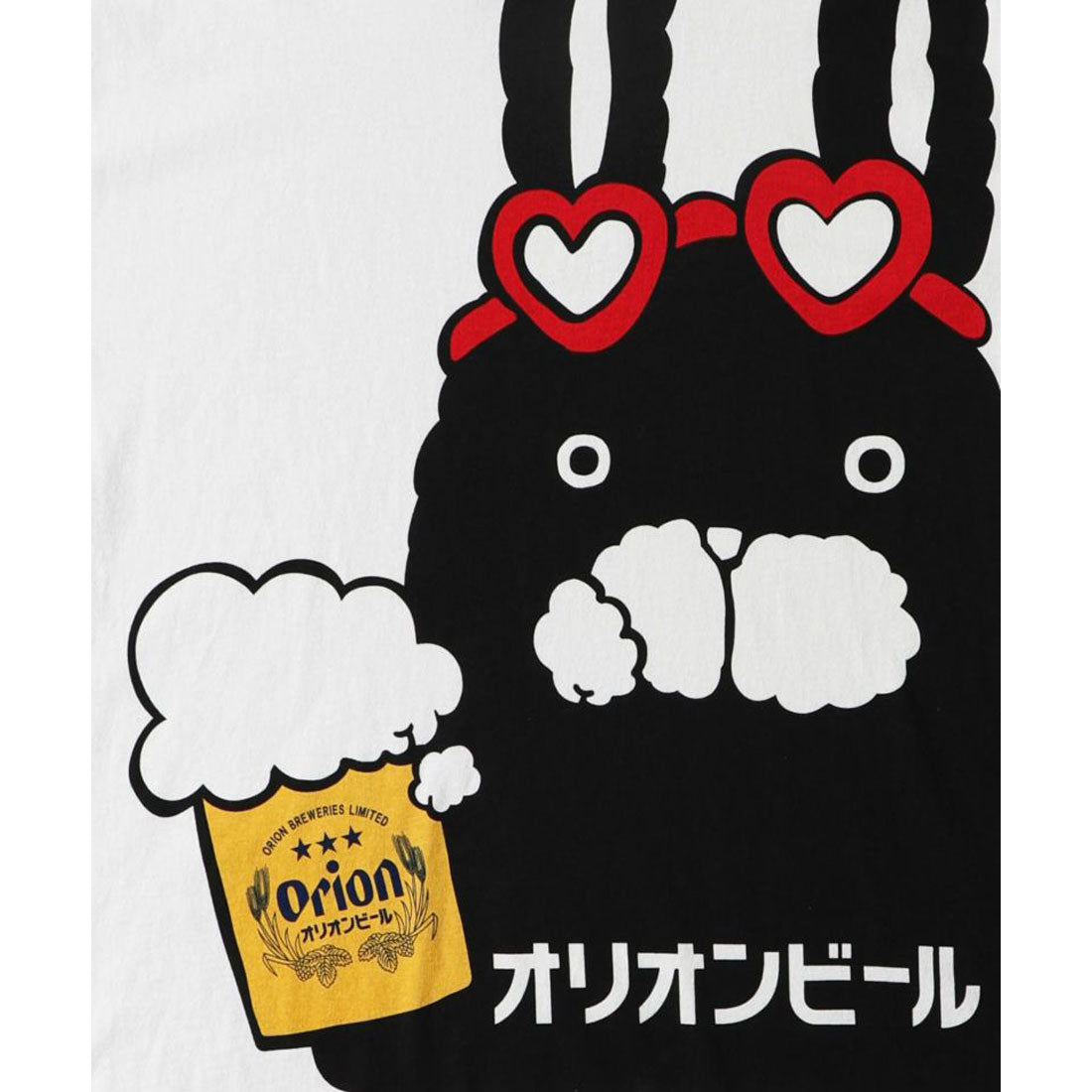 スカラー ScoLar orion×ScoLar ラビルビアフェス柄Tシャツ （オフホワイト） オフホワイト