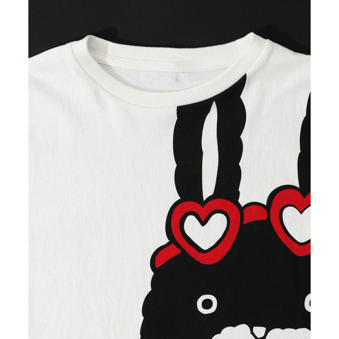 スカラー ScoLar orion×ScoLar ラビルビアフェス柄Tシャツ （オフホワイト） オフホワイト