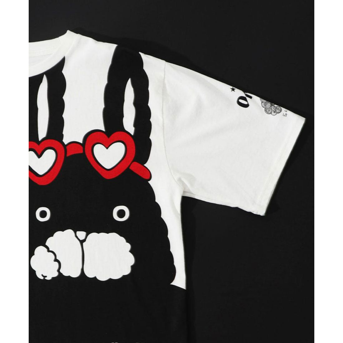 スカラー ScoLar orion×ScoLar ラビルビアフェス柄Tシャツ （オフホワイト） オフホワイト