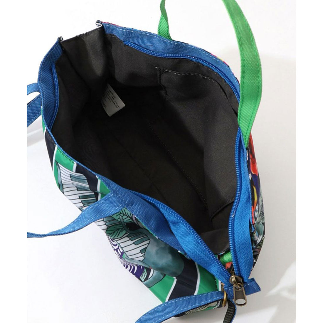 スカラー ScoLar スカラーちゃん両面総柄 配色ミニショルダー （ブルー） ブルー