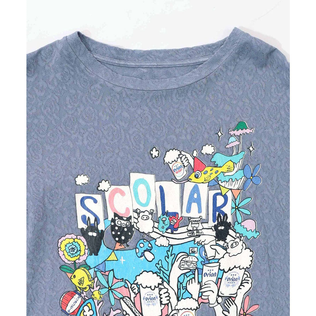 スカラー ScoLar orion×ScoLar ハンズアップチュニック （オフホワイト） オフホワイト