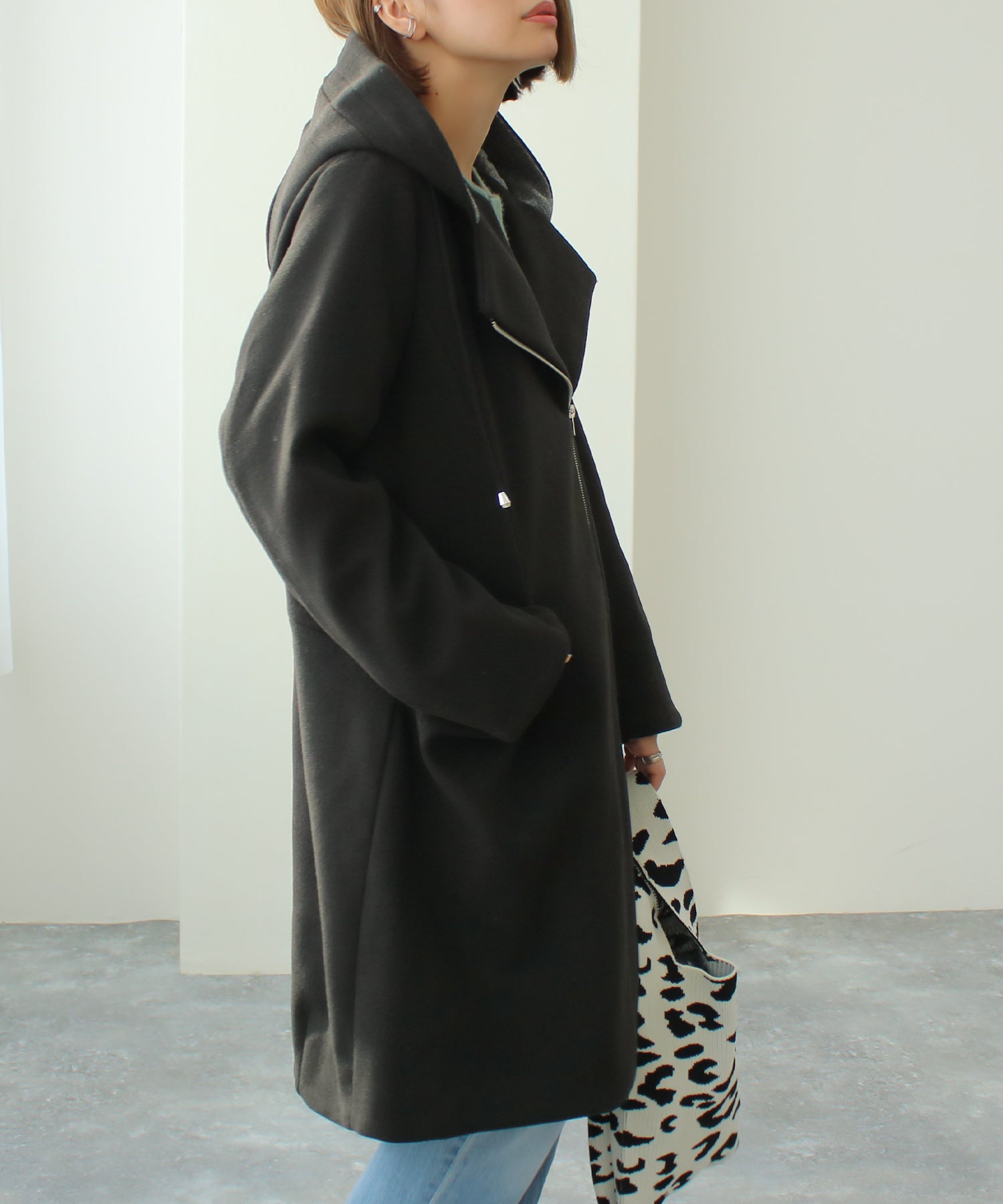 ソーシャルガール SocialGIRL フード付きZIPコート