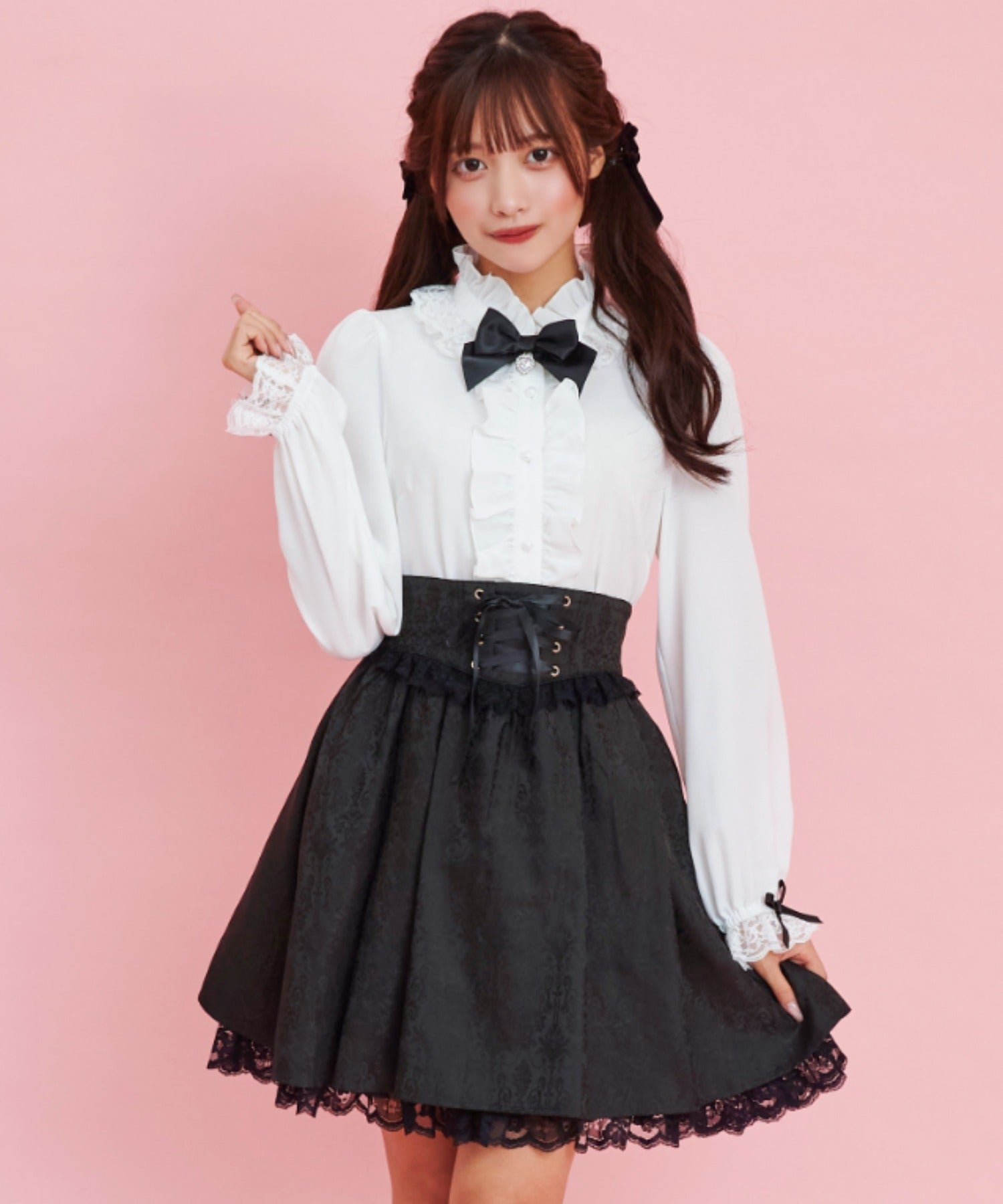 シークレットハニー Secret Honey レースバッスルスカート