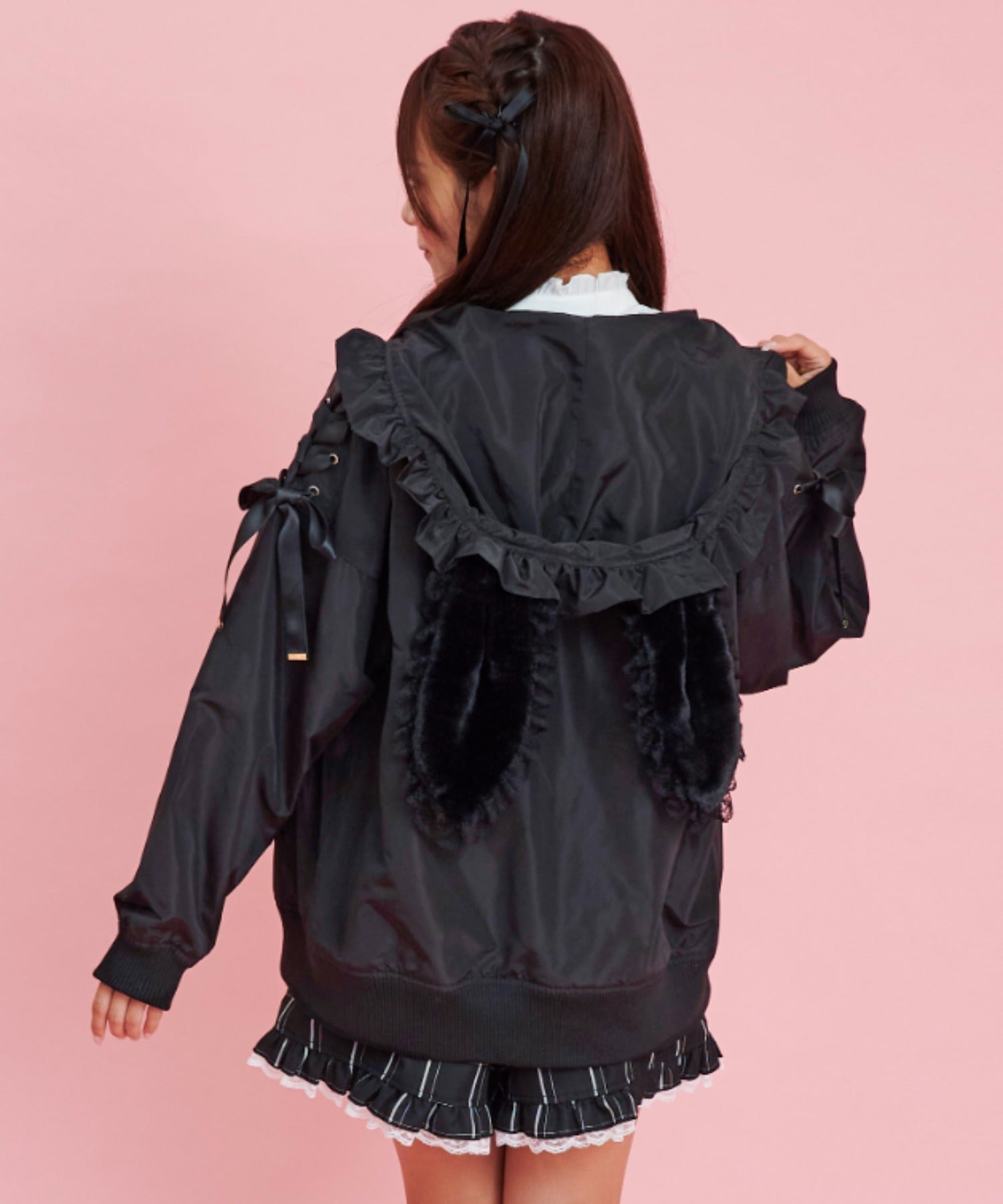 シークレットハニー Secret Honey ファーうさ耳ブルゾン