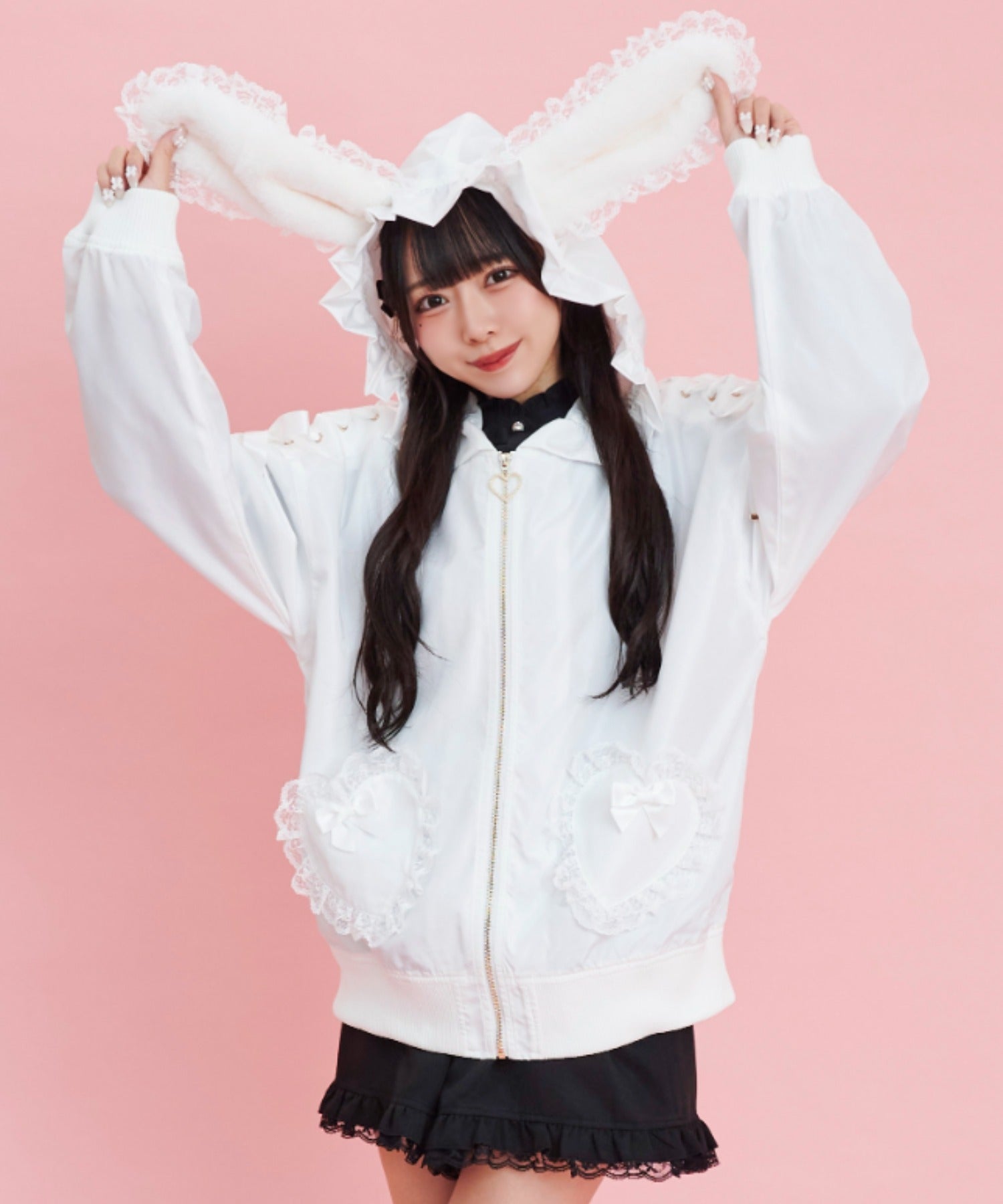 シークレットハニー Secret Honey ファーうさ耳ブルゾン
