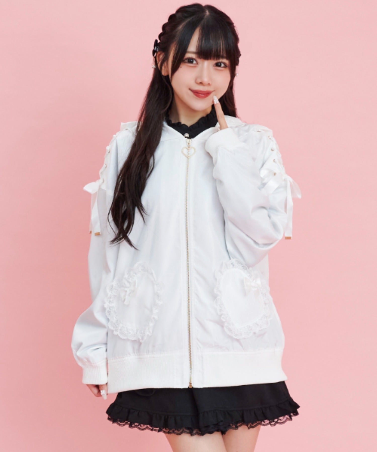 シークレットハニー Secret Honey ファーうさ耳ブルゾン
