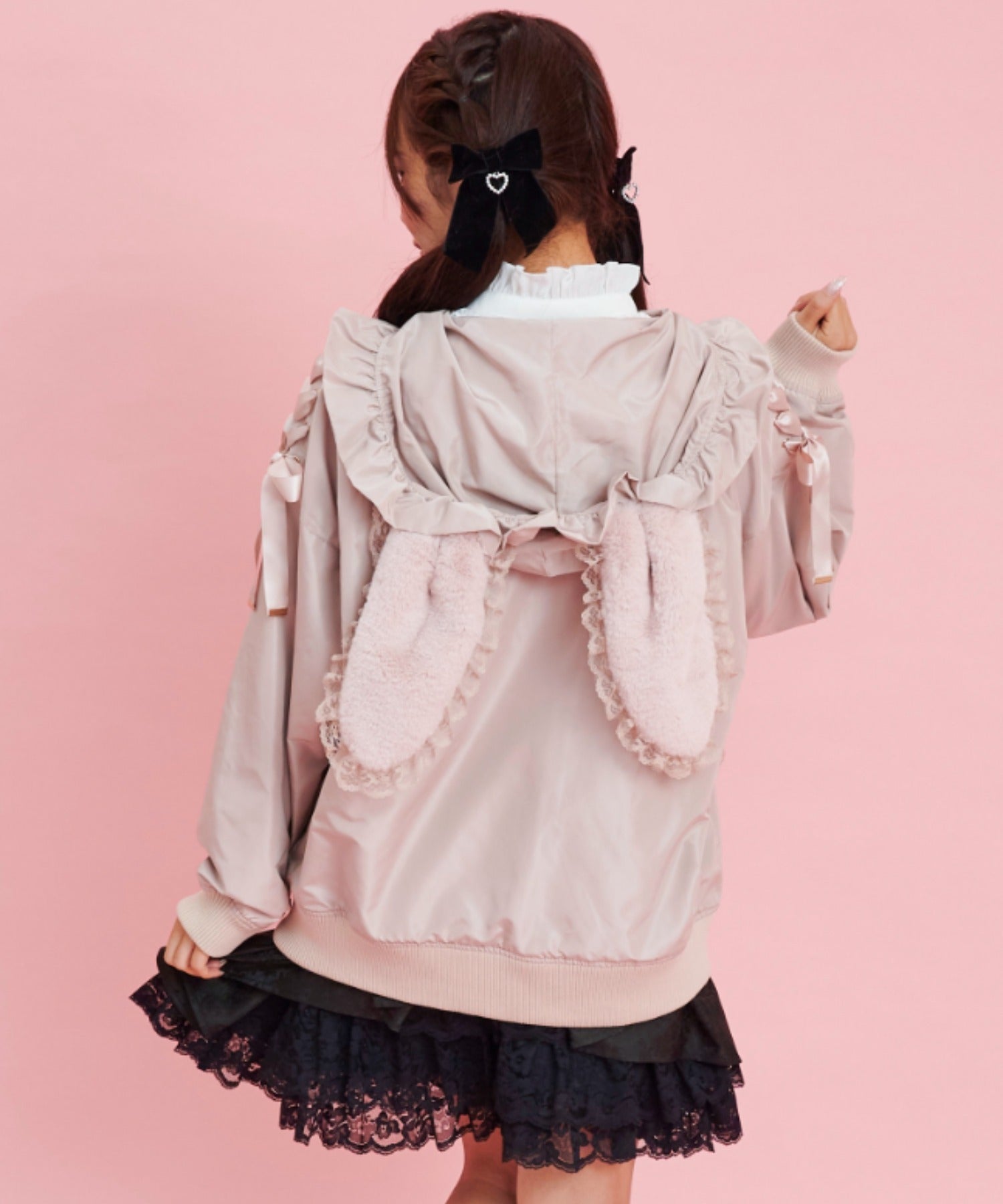 シークレットハニー Secret Honey ファーうさ耳ブルゾン