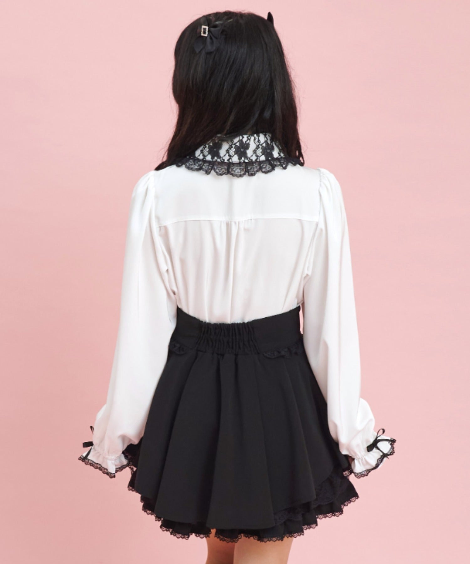 シークレットハニー Secret Honey サイドアップヘムレースアップスカパン