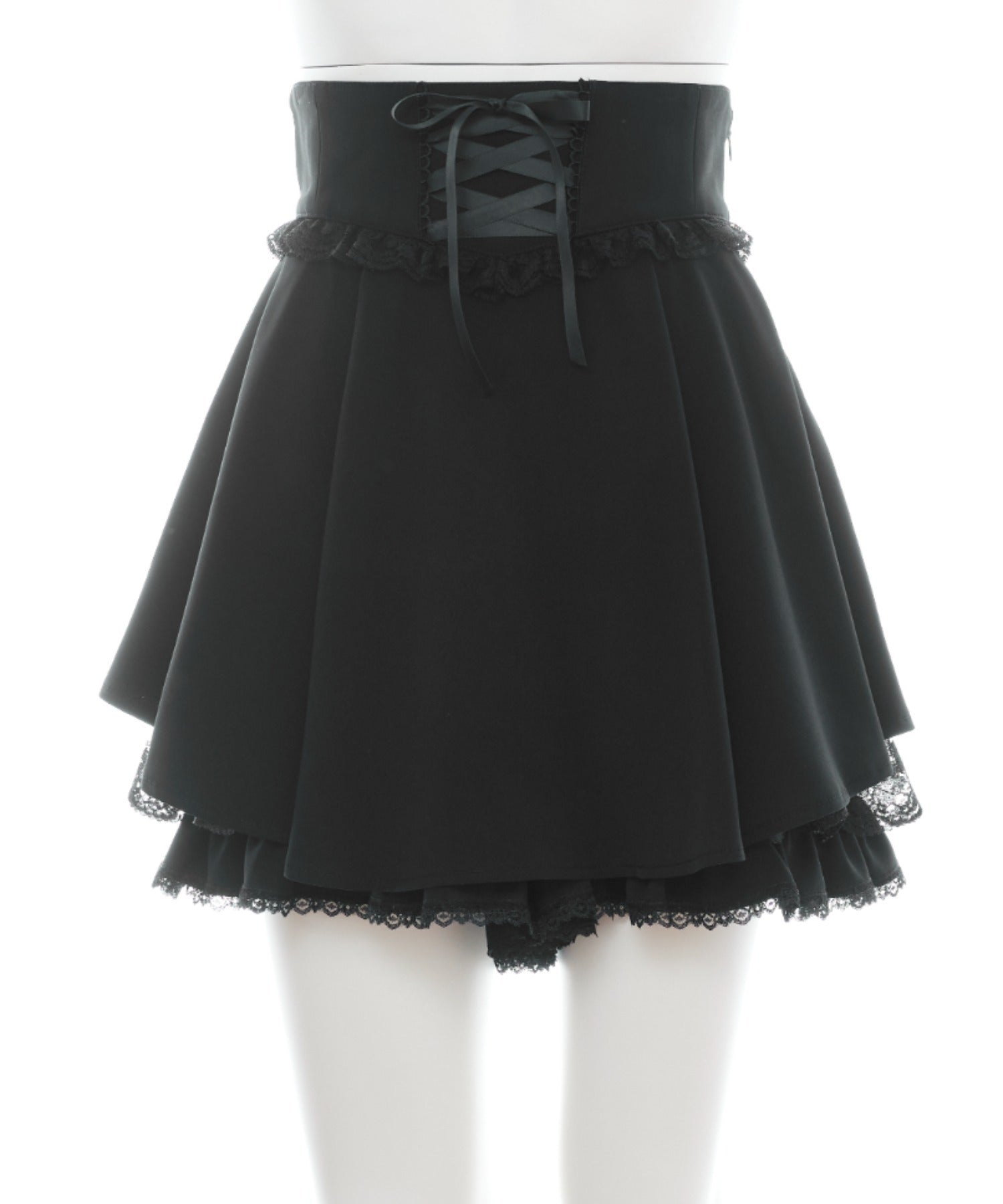 シークレットハニー Secret Honey サイドアップヘムレースアップスカパン