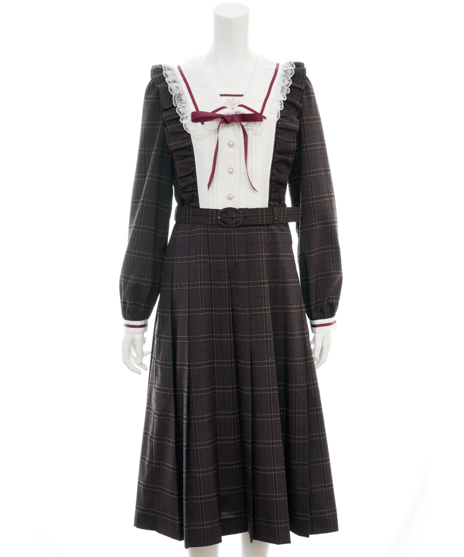 Secret Honey Pleated Long Dress