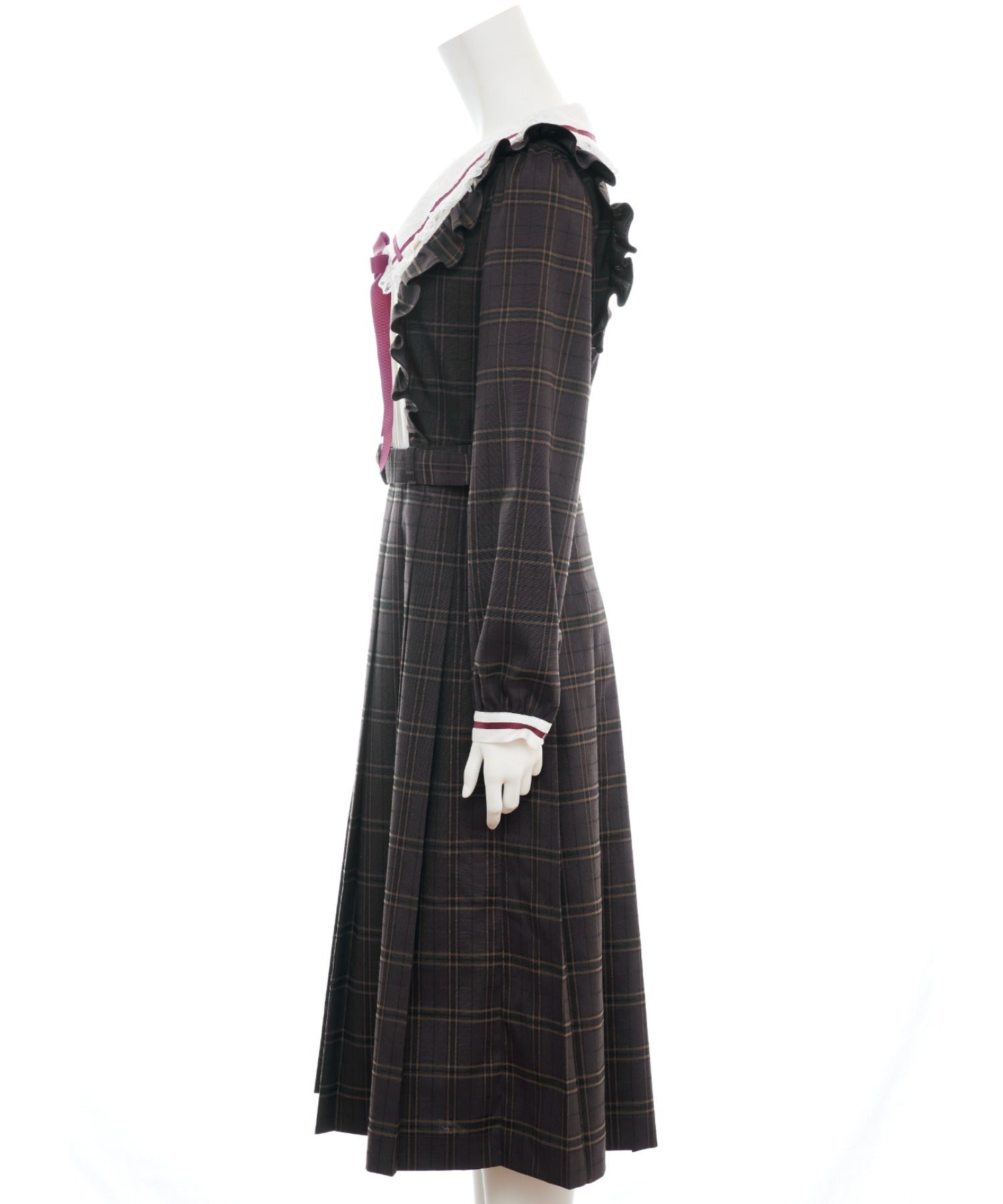 Secret Honey Pleated Long Dress
