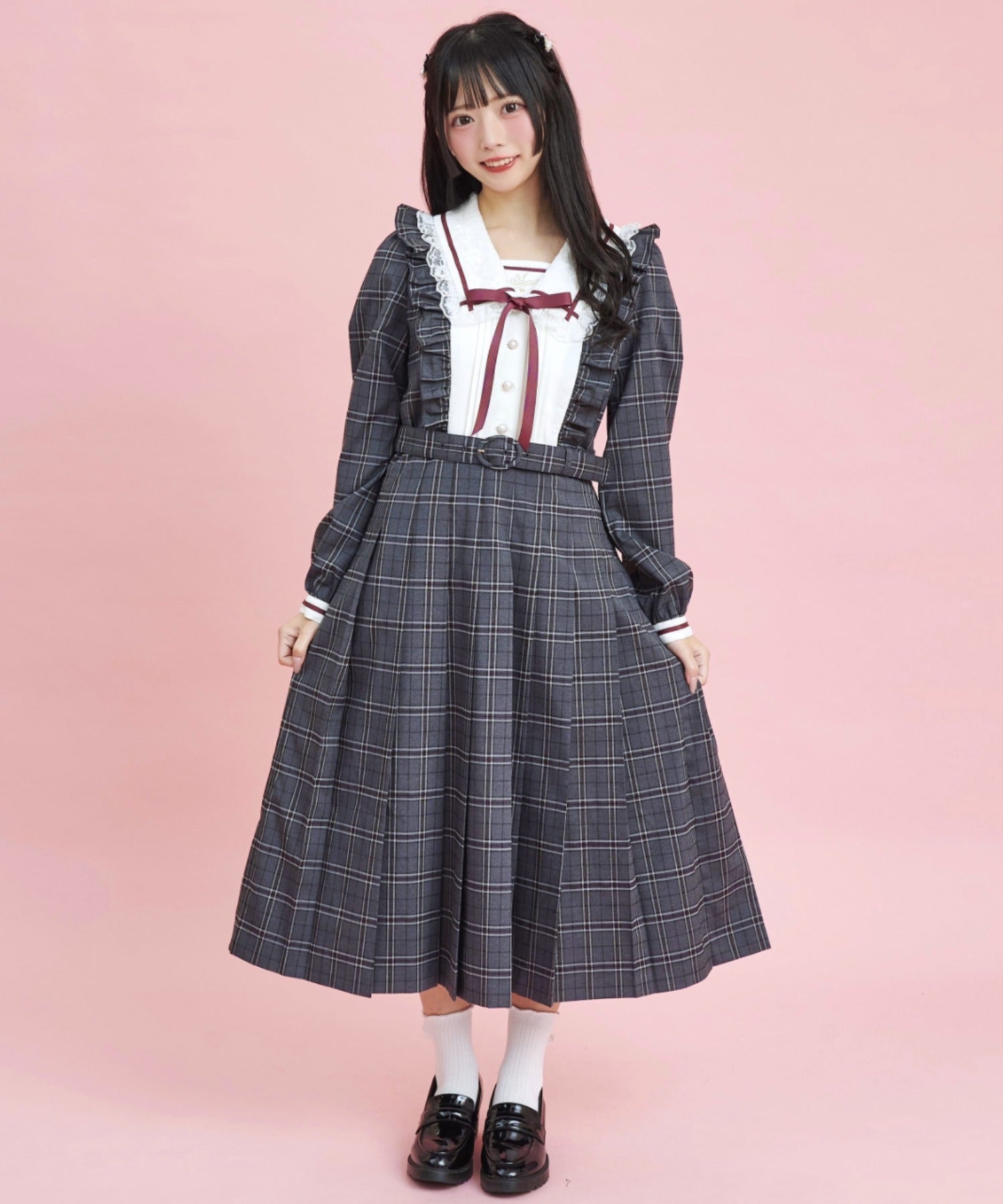 Secret Honey Pleated Long Dress