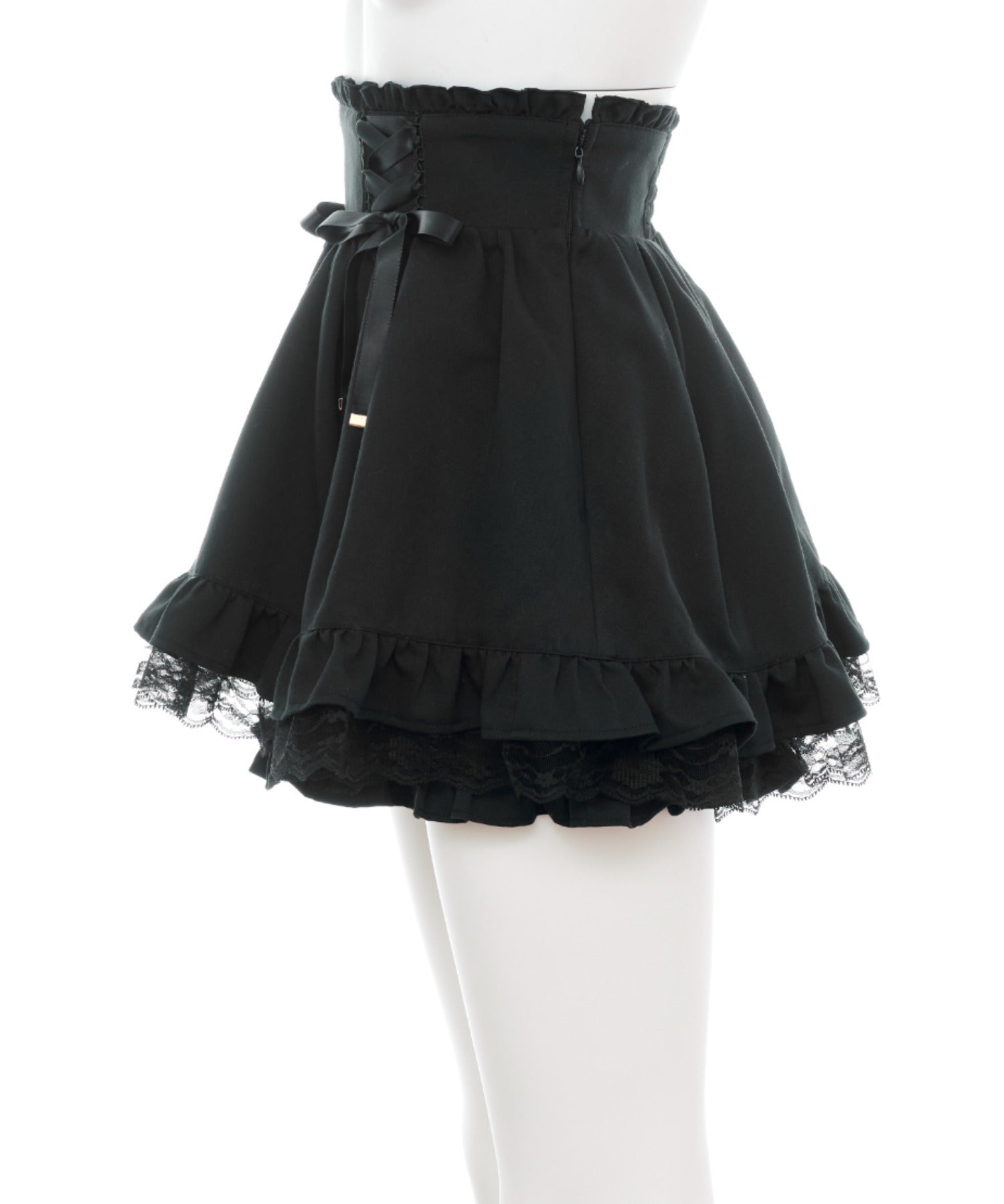 Secret Honey Secret Honey Side Lace-Up Skirt Pants