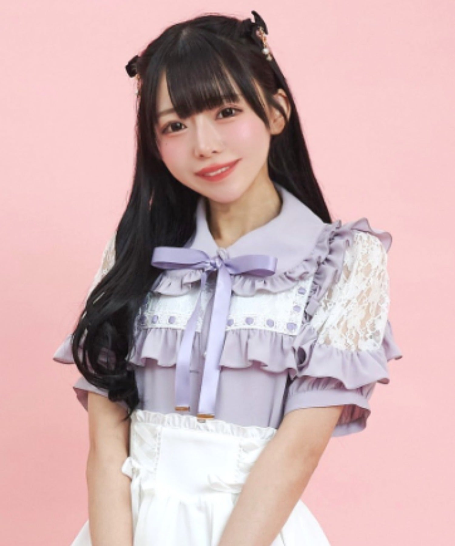 シークレットハニー Secret Honey スクエアレースヨークブラウス （グレー） グレー