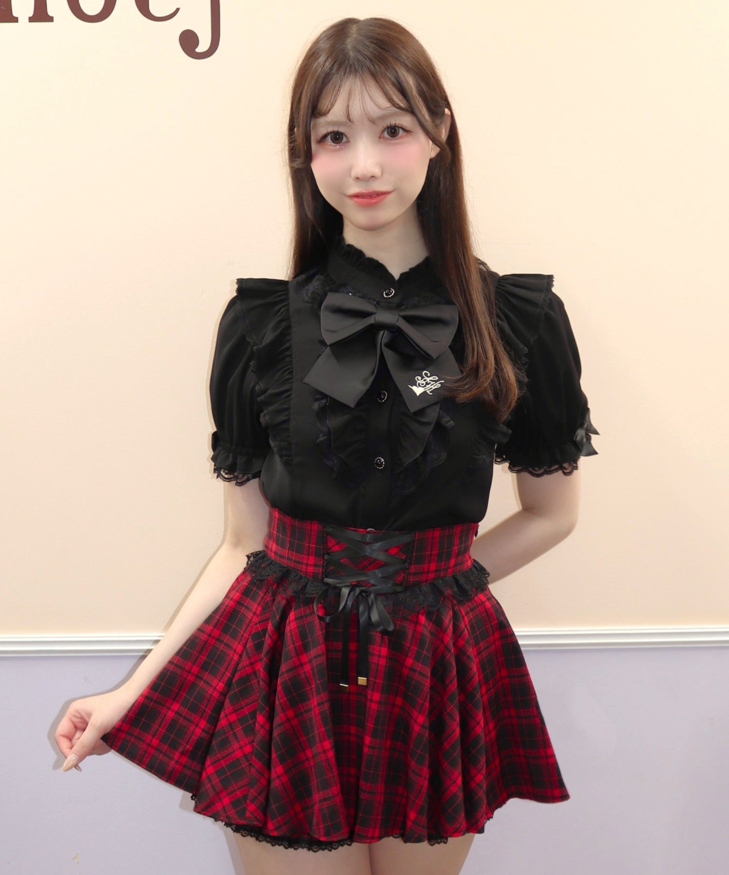 シークレットハニー Secret Honey マチ付きサーキュラースカパン （レッド） レッド