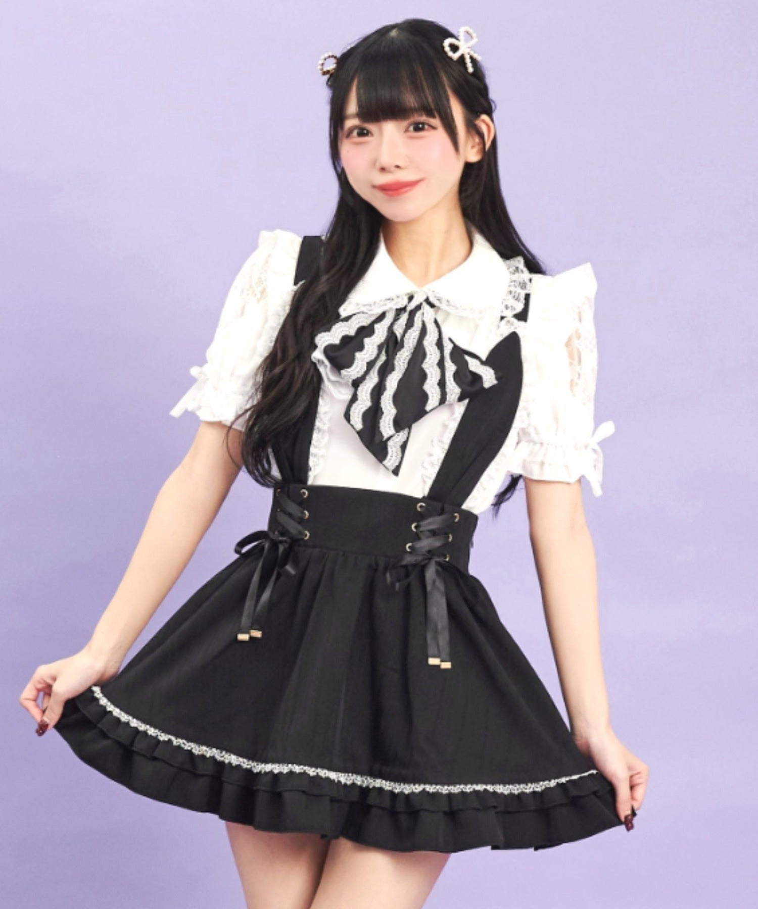 シークレットハニー Secret Honey うさ耳スカパン （クロ） クロ