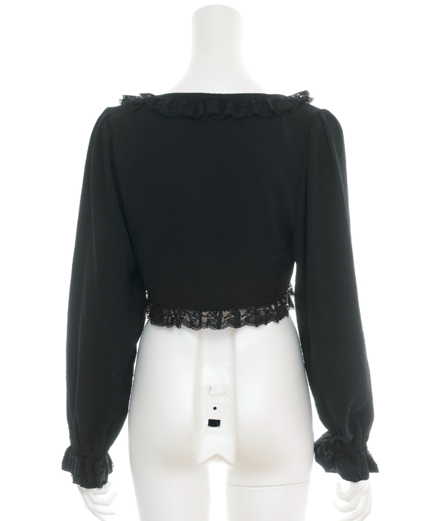 シークレットハニー Secret Honey ローズ柄ショートボレロ （クロ） クロ