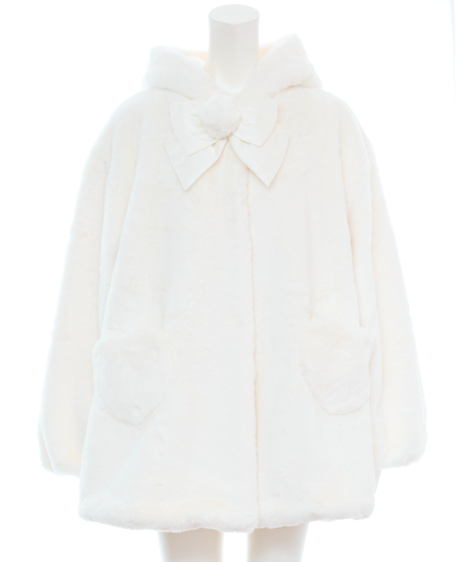 シークレットハニー Secret Honey うさ耳ファーコート （ホワイト） ホワイト