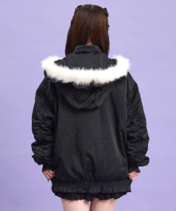 Secret Honey Lace-Up Blouson