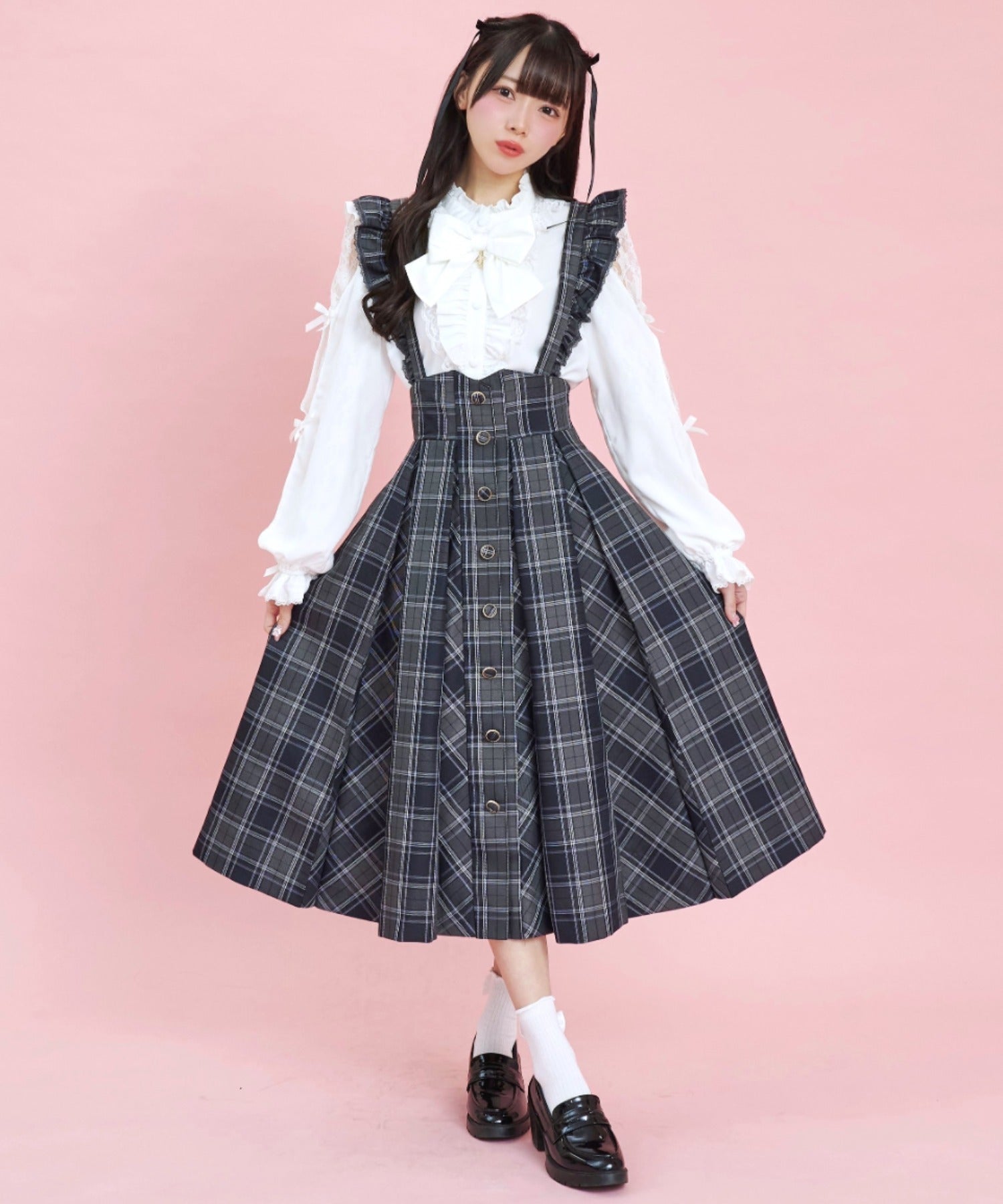 シークレットハニー Secret Honey マチ付スカート （チェック） チェック
