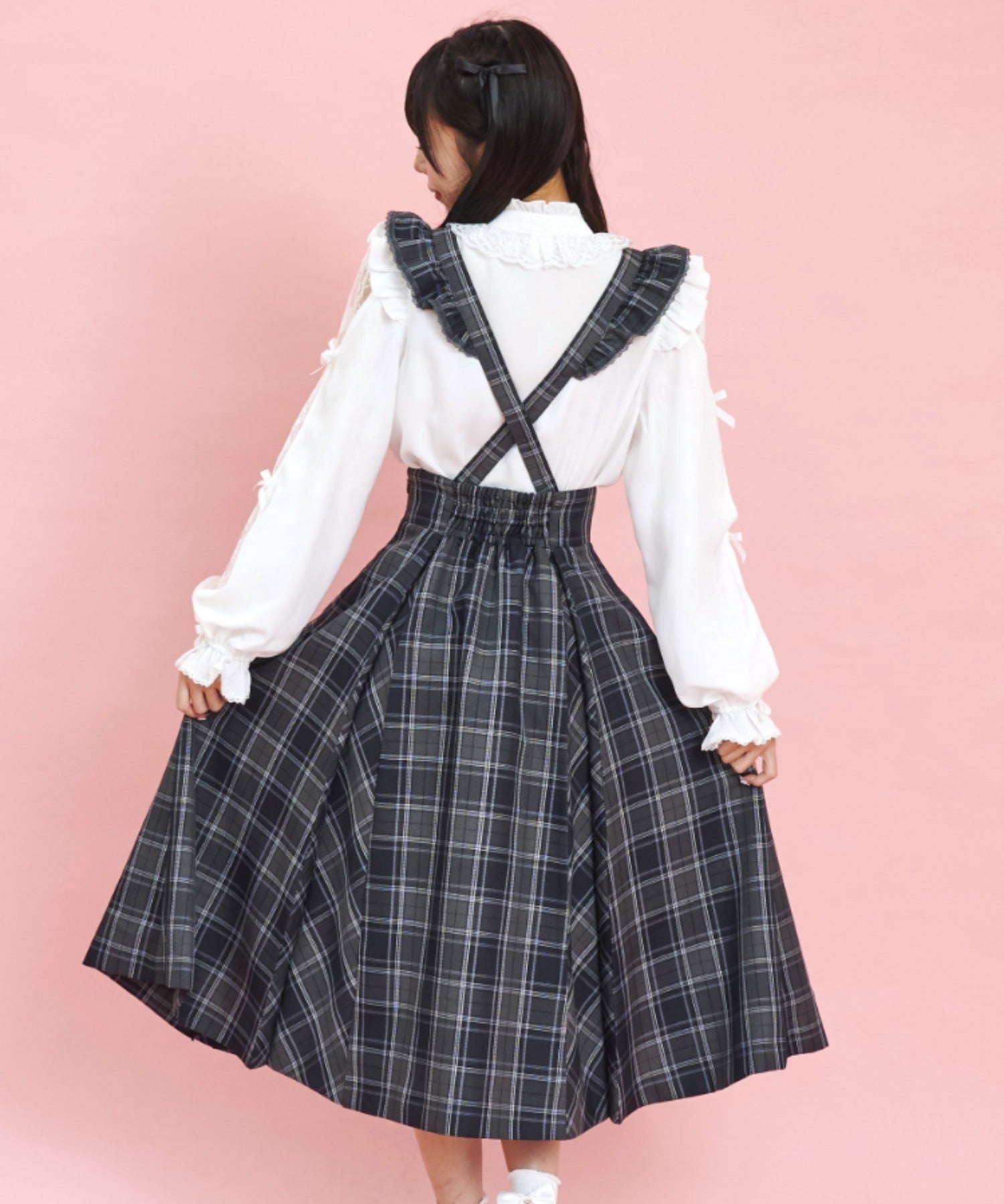シークレットハニー Secret Honey マチ付スカート （チェック） チェック