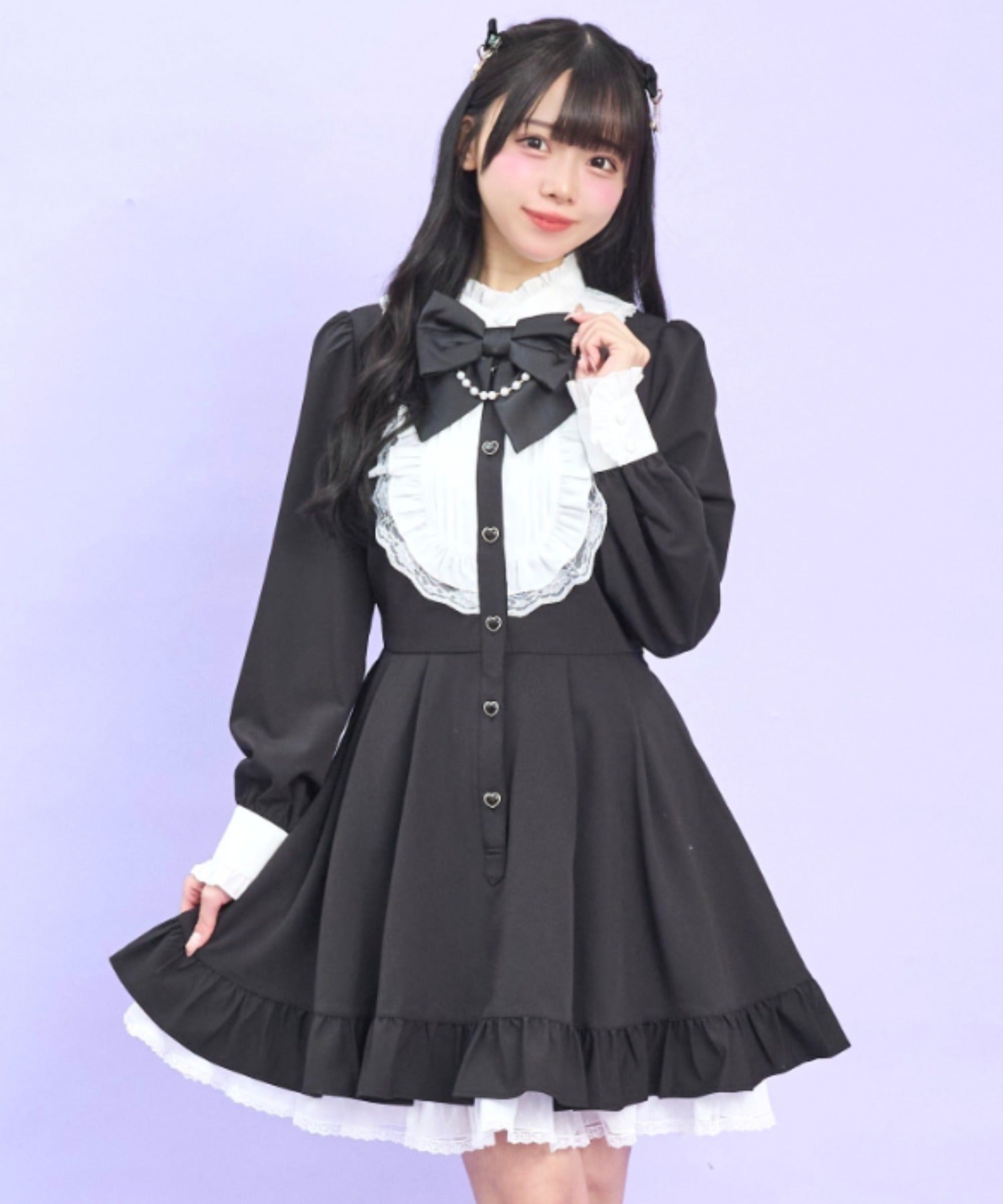 シークレットハニー Secret Honey バッスルワンピース （クロ） クロ