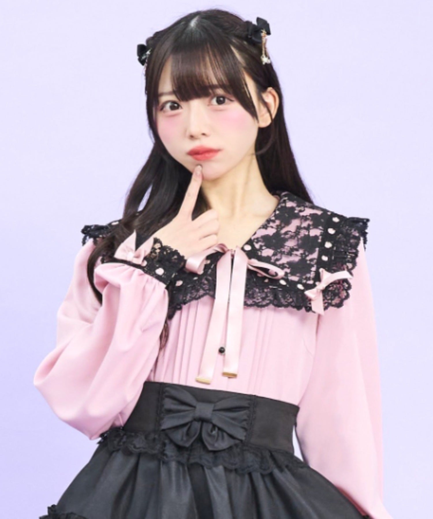 シークレットハニー Secret Honey はしごレースセーラーブラウス （ピンク） ピンク