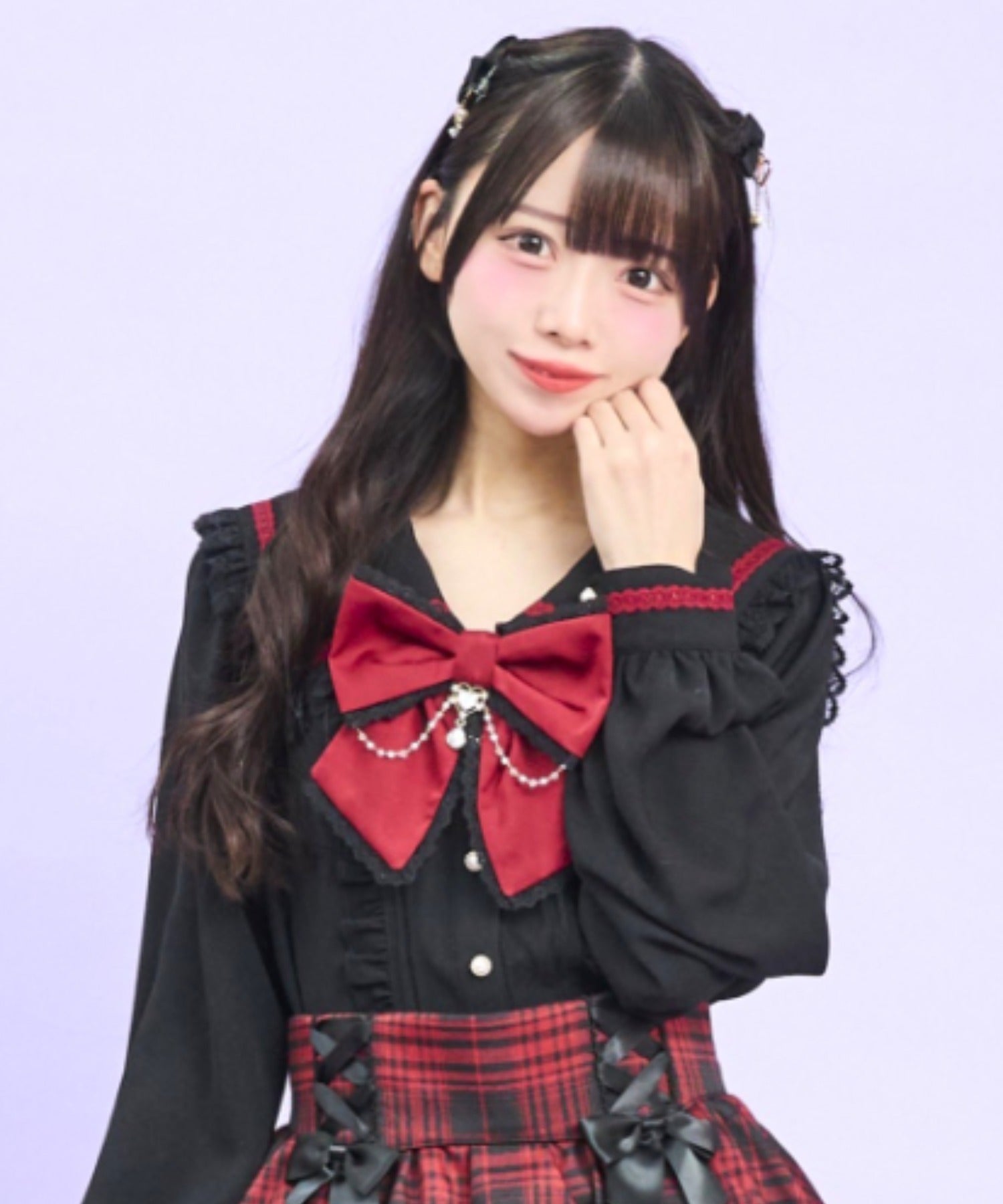 シークレットハニー Secret Honey レースアップセーラーブラウス （クロ） クロ