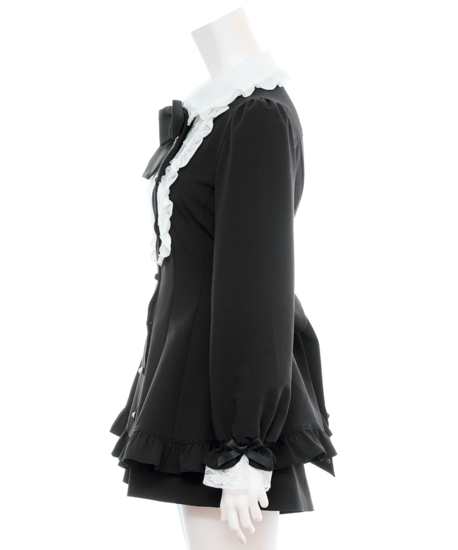 シークレットハニー Secret Honey パールロングヨークセットアップ （クロ） クロ