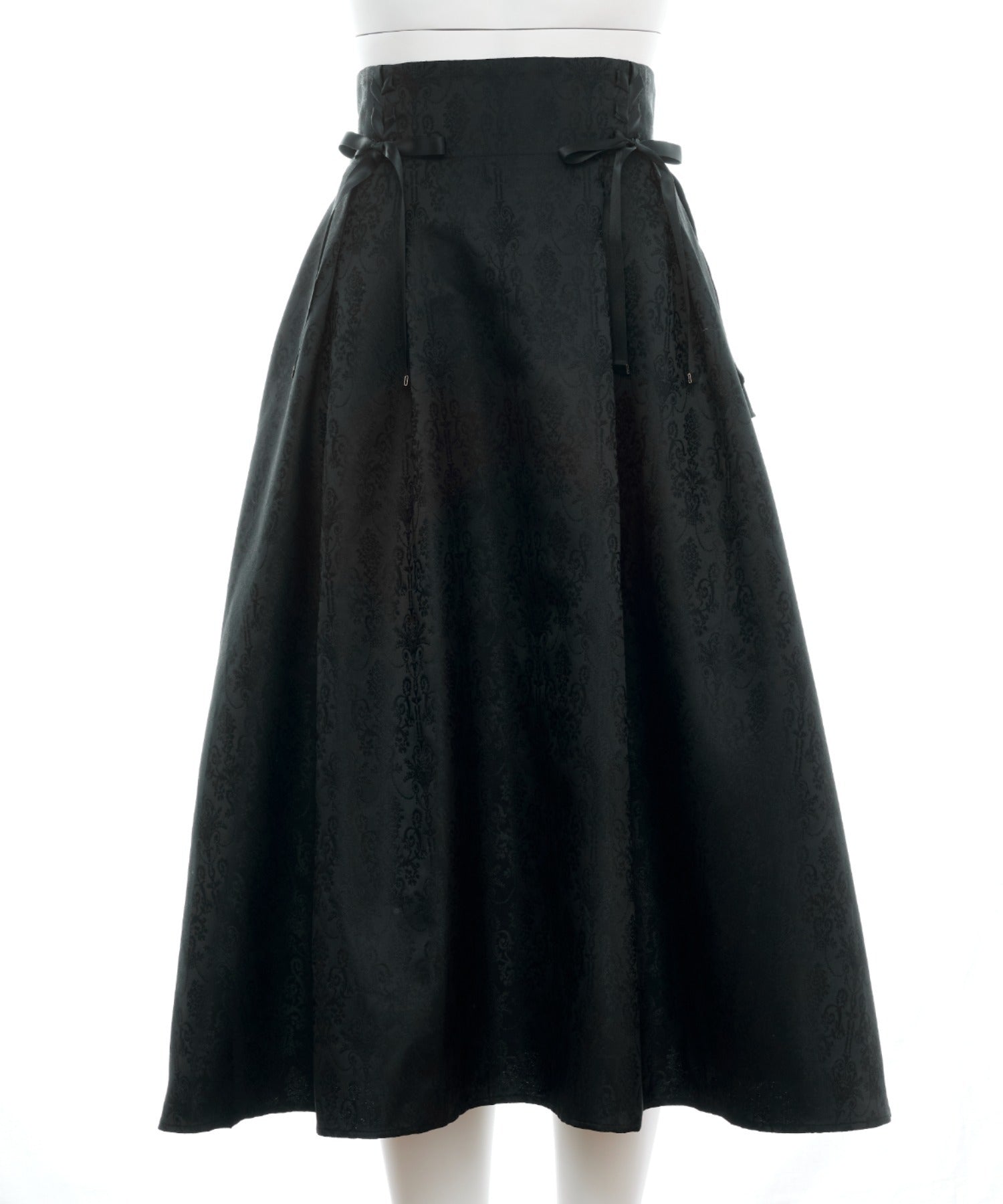 シークレットハニー Secret Honey バッスルミディスカート （ブラック） ブラック