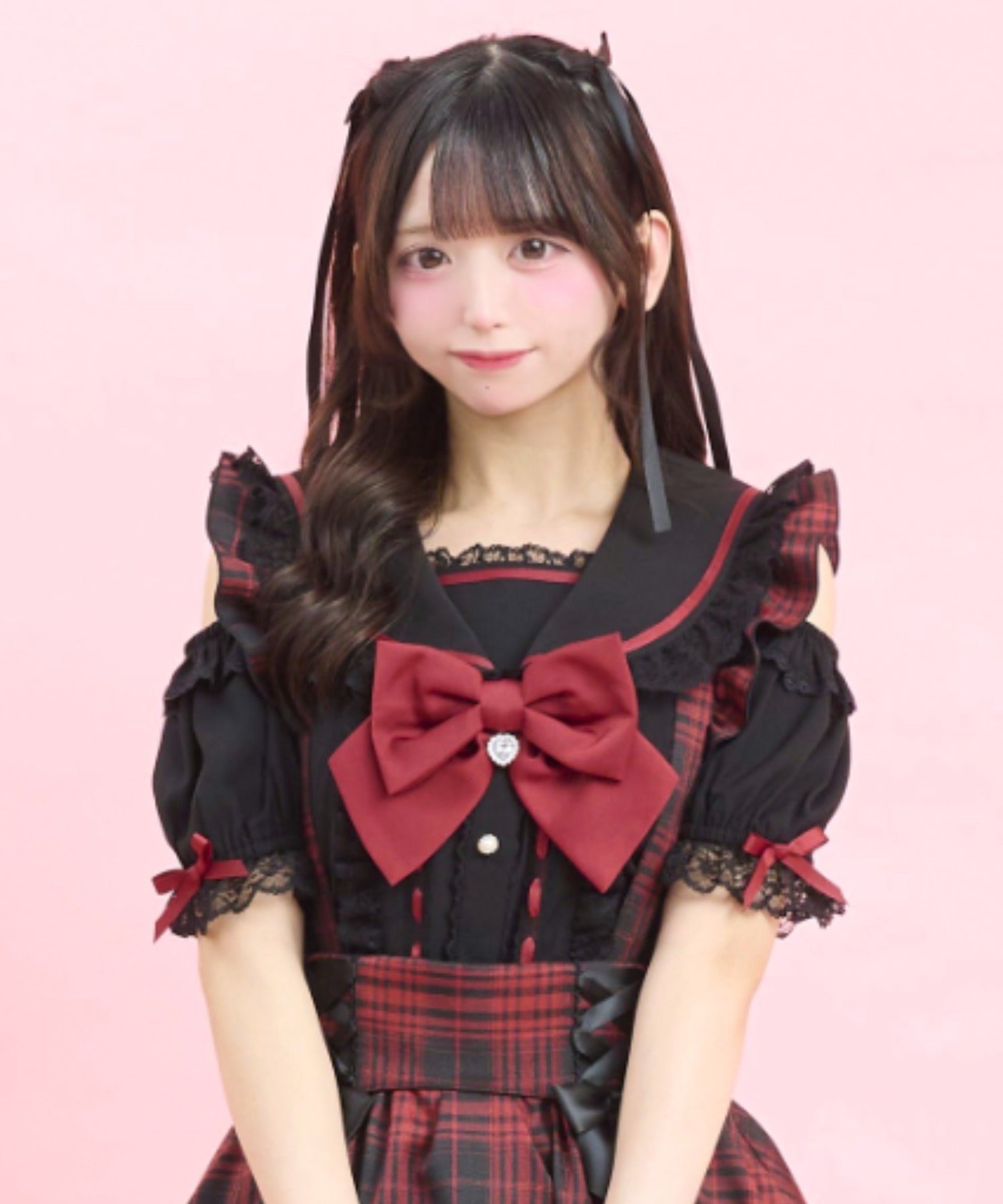 シークレットハニー Secret Honey 肩開きセーラーブラウス （クロ） クロ